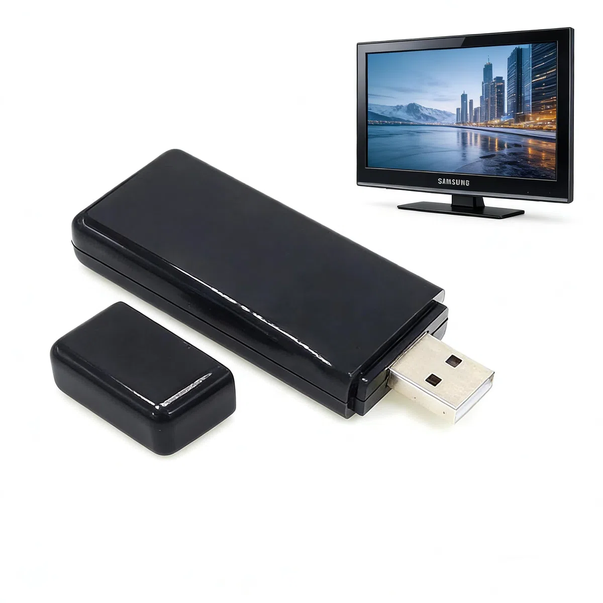 Adaptador de tarjeta de red inalámbrica para Samsung Smart TV, transceptor de red inalámbrico de doble banda 2.4G/5G, adaptador WiFi USB, adaptador WiFi para PC de escritorio, adaptador inalámbrico
