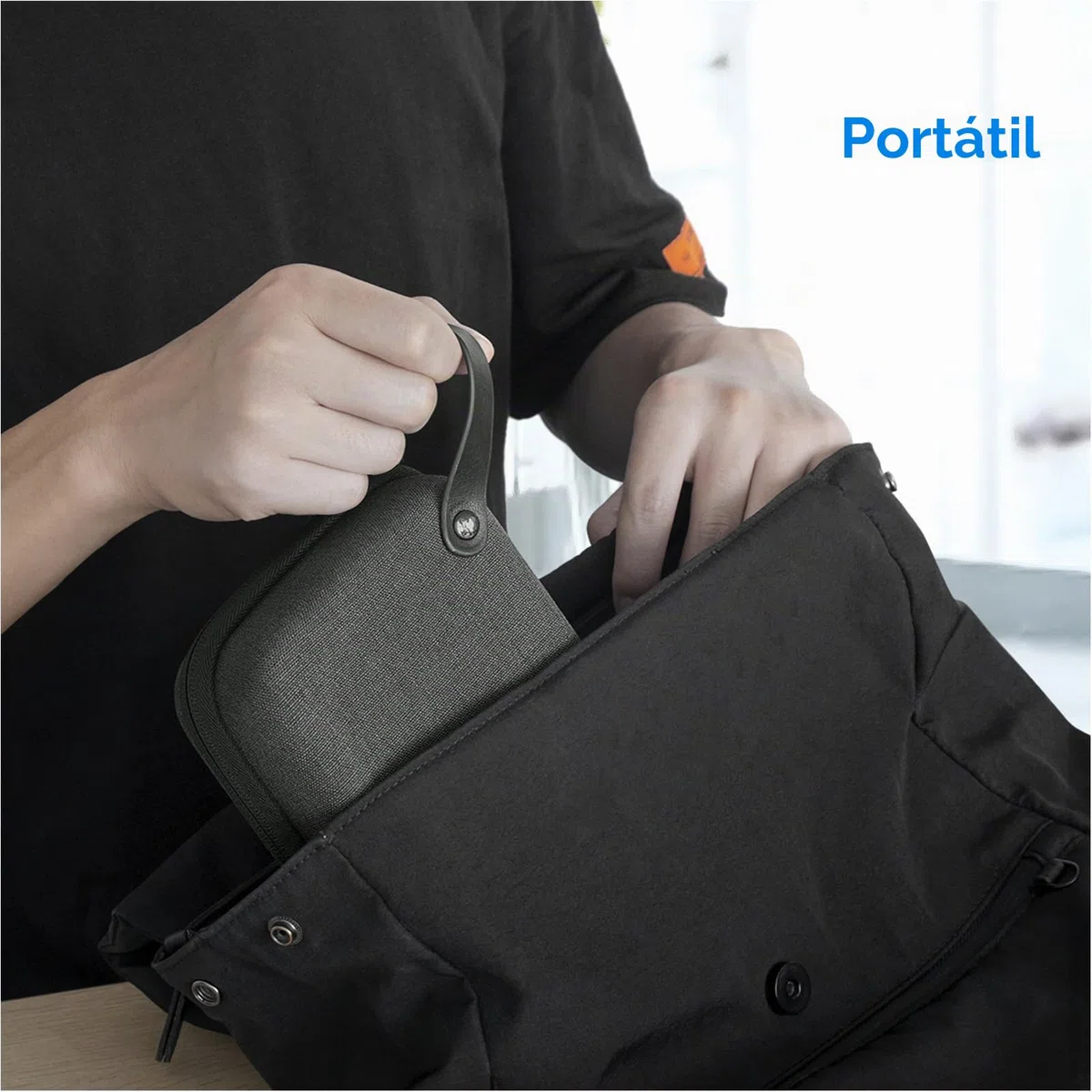 JETech Viajar Accesorios Organizadora Estuche, Faltriquera Bolsa de Gadget Portátil Electrónico para MacBook Adaptador de Corriente, Cable, Lápiz Óptico, Tarjeta SD, Banco de Energía