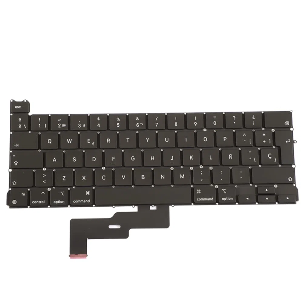 SP Español Teclado para MacBook Pro Air Retina 13'' A2338 Teclado Azerty Fin 2020 EMC 3578 M1