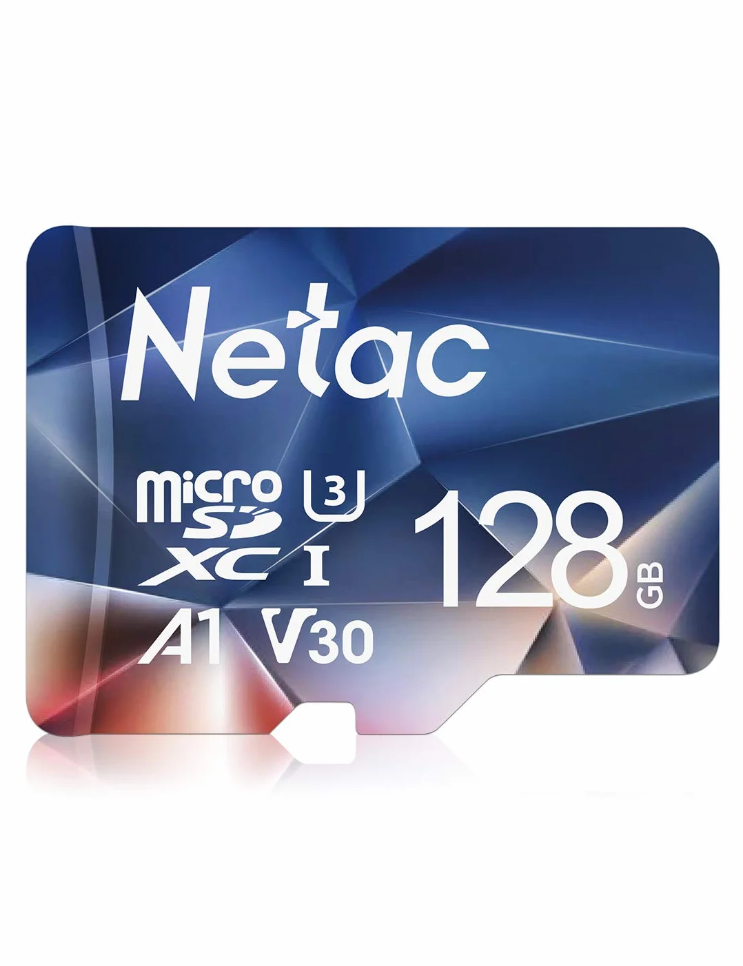 Netac 128 GB Tarjeta Micro SD MicroSDXC, Tarjeta MicroSDXC, A1, U3, C10, V30, UHS-I, hasta 100 MB/s de Lectura para Teléfono, Videocámara, Nintendo Switch, Teléfono Inteligente, Tableta