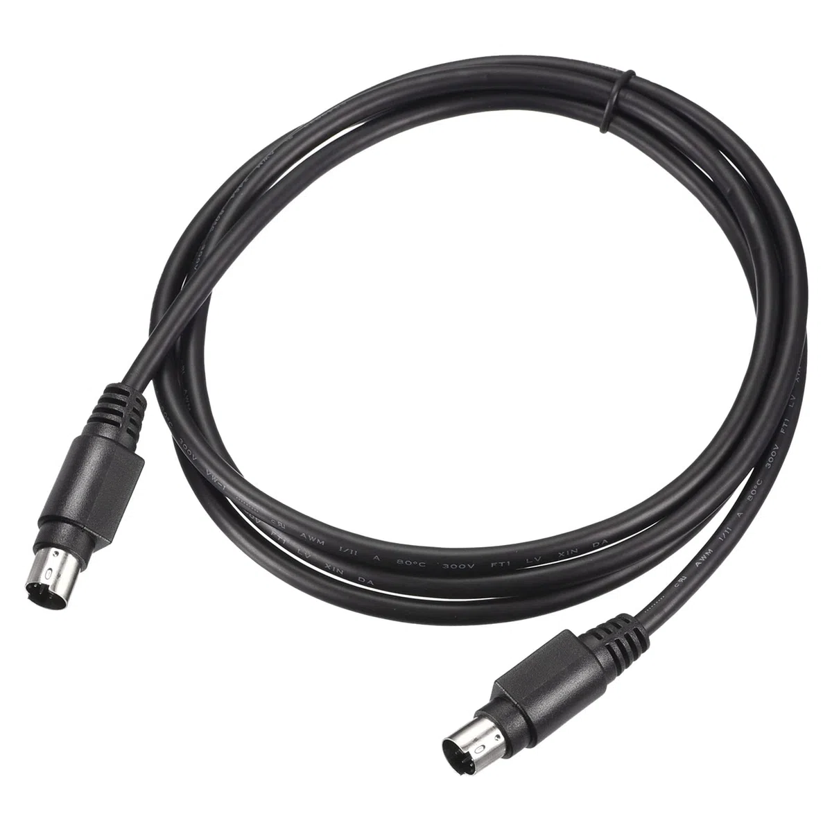 sourcing map PS/2 Ratón y Teclado Extensión Cable 6 Pasadores 4.92 Pies Macho a Macho para PC