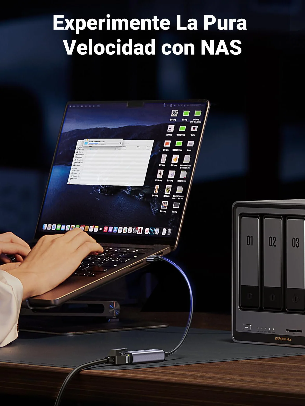 UGREEN 2.5G Adaptador Ethernet USB 3.0 a RJ45, Tarjeta de Red 2500 Mbps Convertidor LAN Aluminio Plug and Play en Windows 11 MacOS Compatible con PC Portátil Enrutador NAS