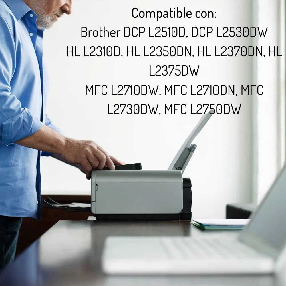 Tambor Compatible con Brother Dr2400, DCP L2510D, DCP L2530DW, HL L2310D, HL L2350DN, HL L2370DN, HL L2375DW, MFC L2710DN, MFC L2730DW, MFC L2750DW