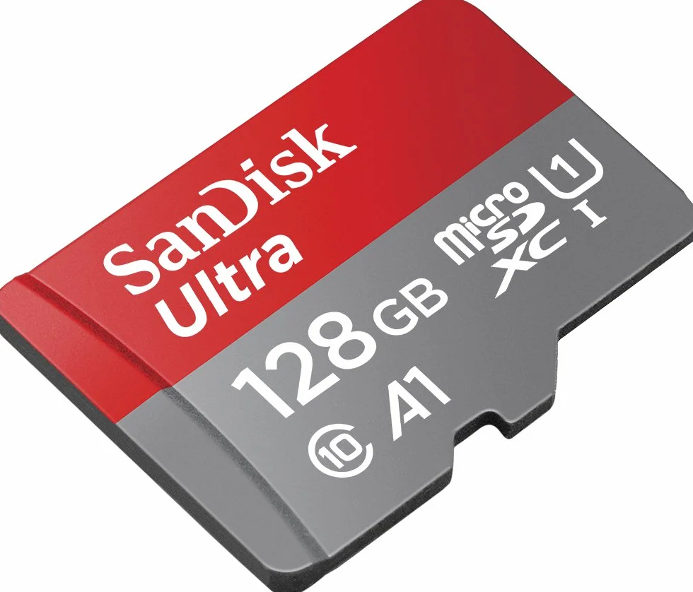 SanDisk 128GB Ultra, Tarjeta de memoria microSDXC, hasta 140 MB/s + adaptador SD, con Clase A1 de rendimiento de las aplicaciones, UHS-I Class 10 U1