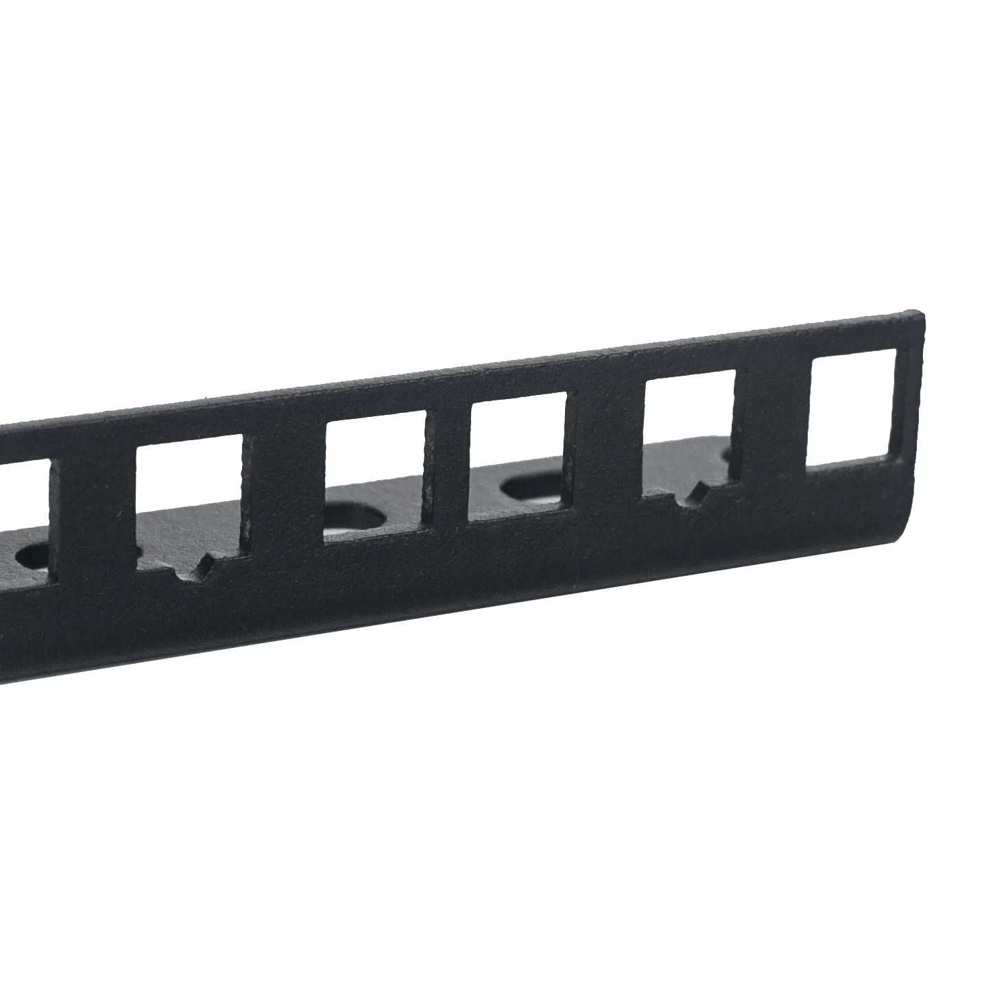 HMF 66810-02 - Riel de rack para armario de servidor, 2 unidades, 10 pulgadas, 10 U, color negro