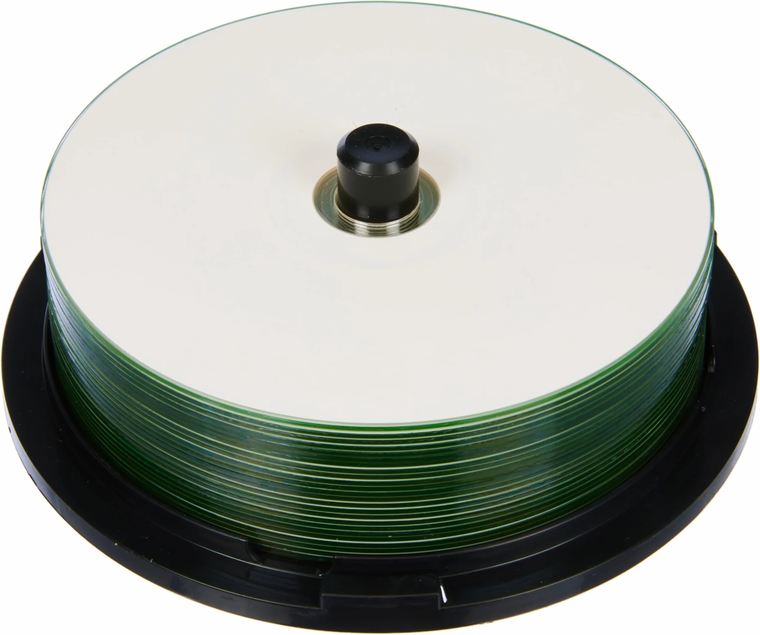 MediaRange Audio CD-R 700MB|80min 12x Velocidad de Escritura, imprimible en Toda la Superficie (Impresora de inyección de Tinta), Caja de 25 cakebox