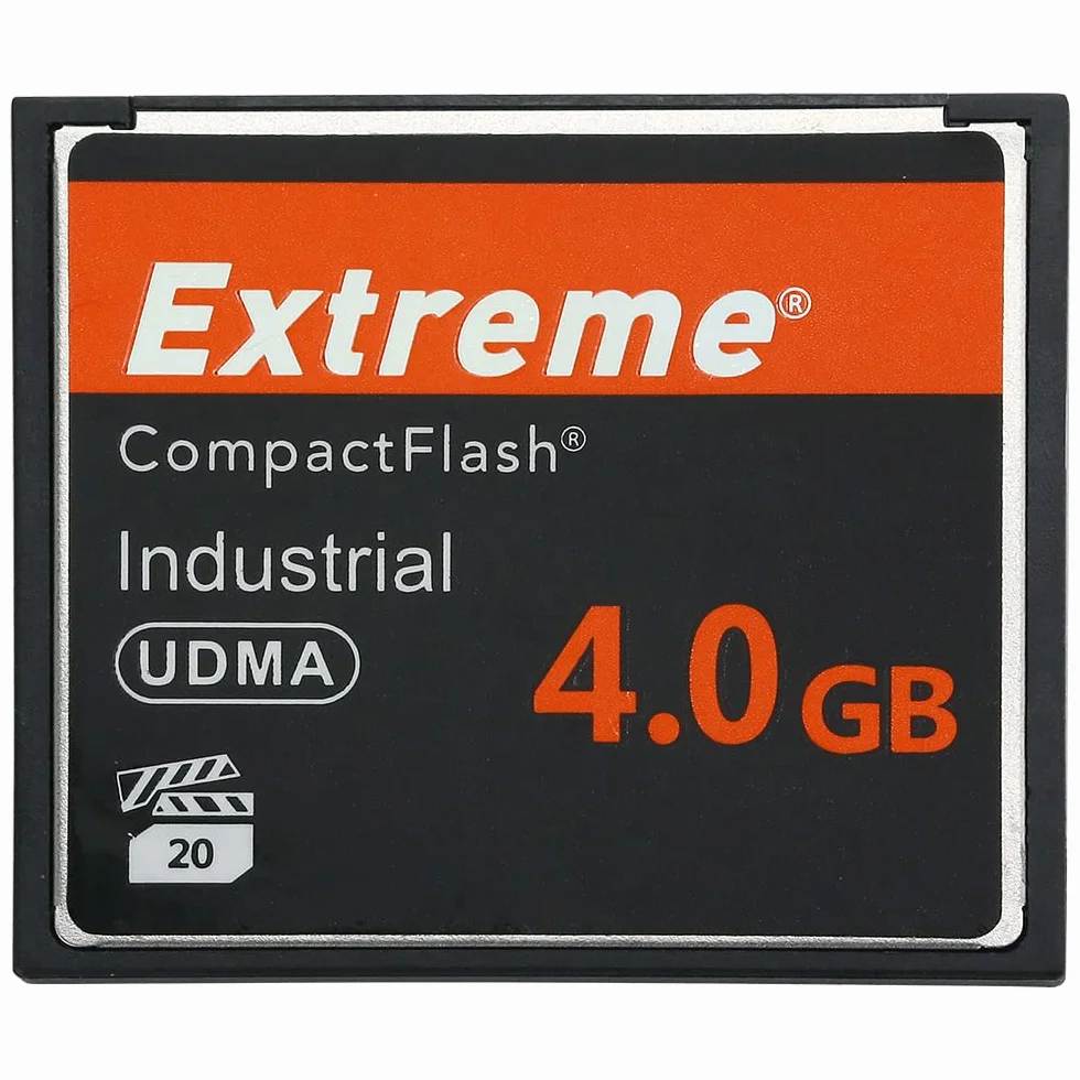 Extreme - Tarjeta de memoria flash compacta de 4 GB, tarjeta CF original para fotógrafo, videógrafo, entusiasta