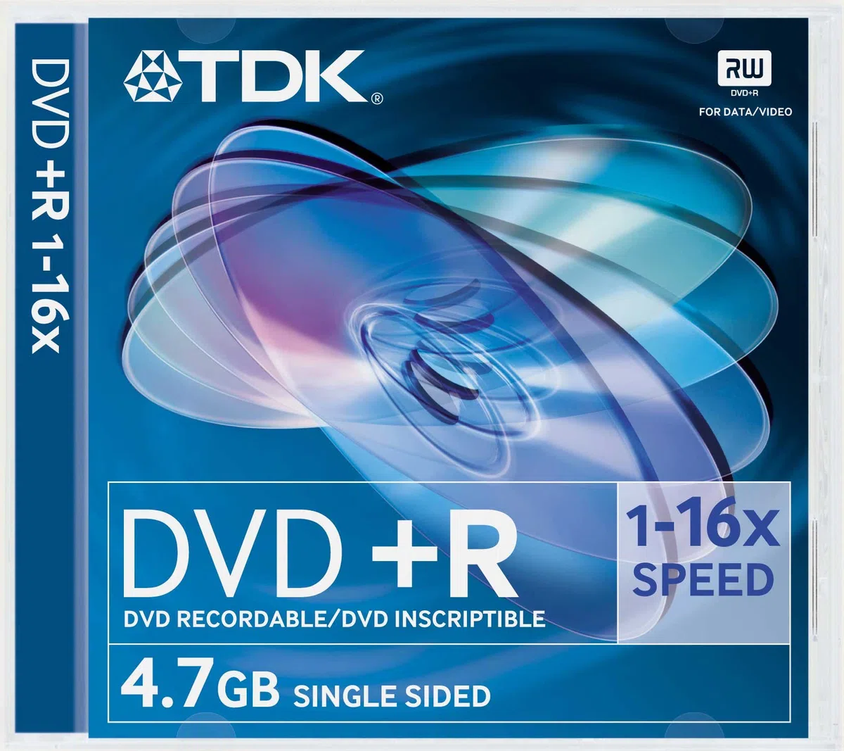 TDK DVD+R 4.7GB - Pack de 1