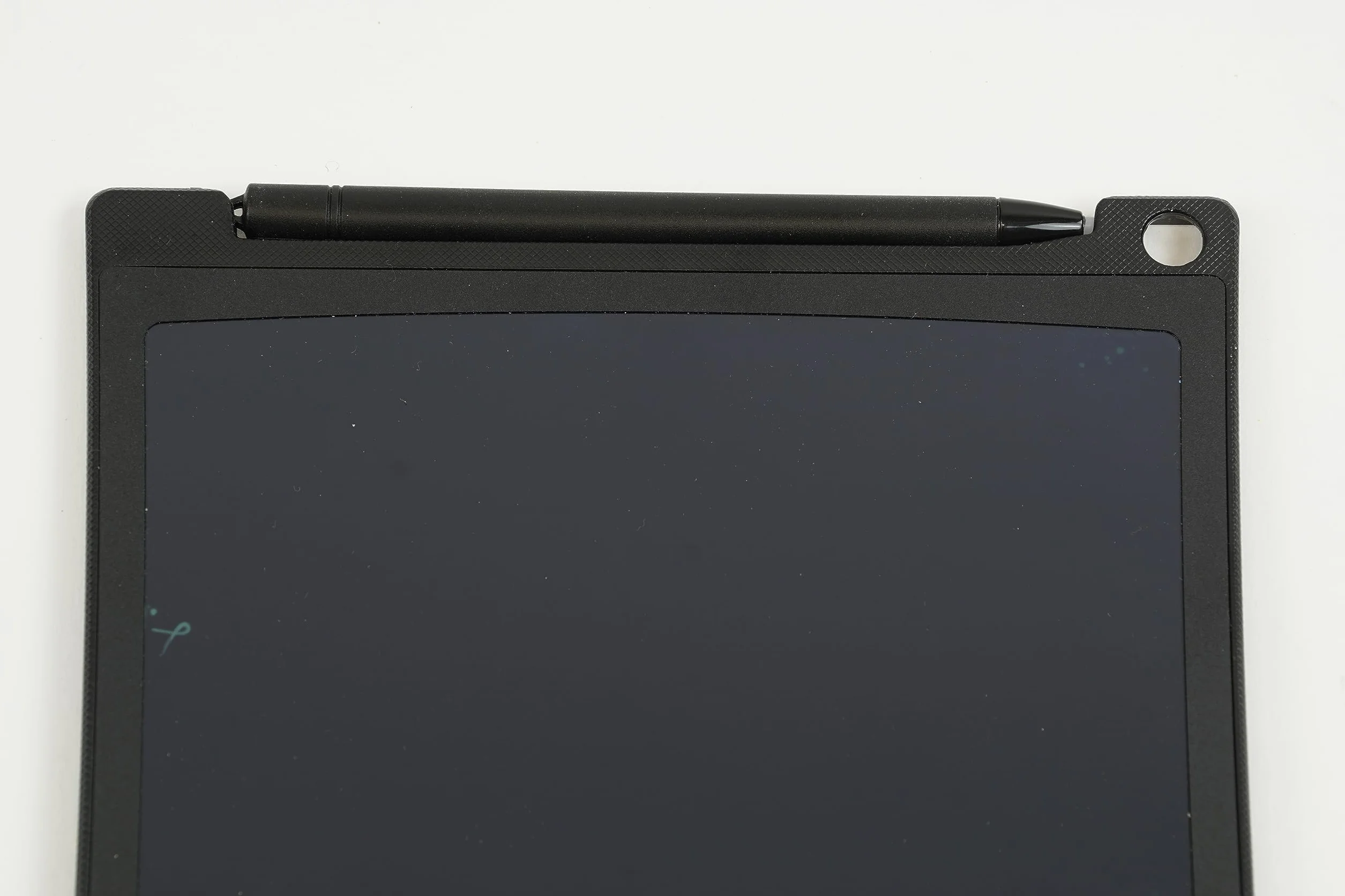 TimeTEX - Pizarra Digital SD | Pizarra Digital para Escribir – Ayuda a Aprender a Escribir. Ideal también para alérgicos a la Tiza | Contenido: Pizarra electrónica con Pantalla Negra