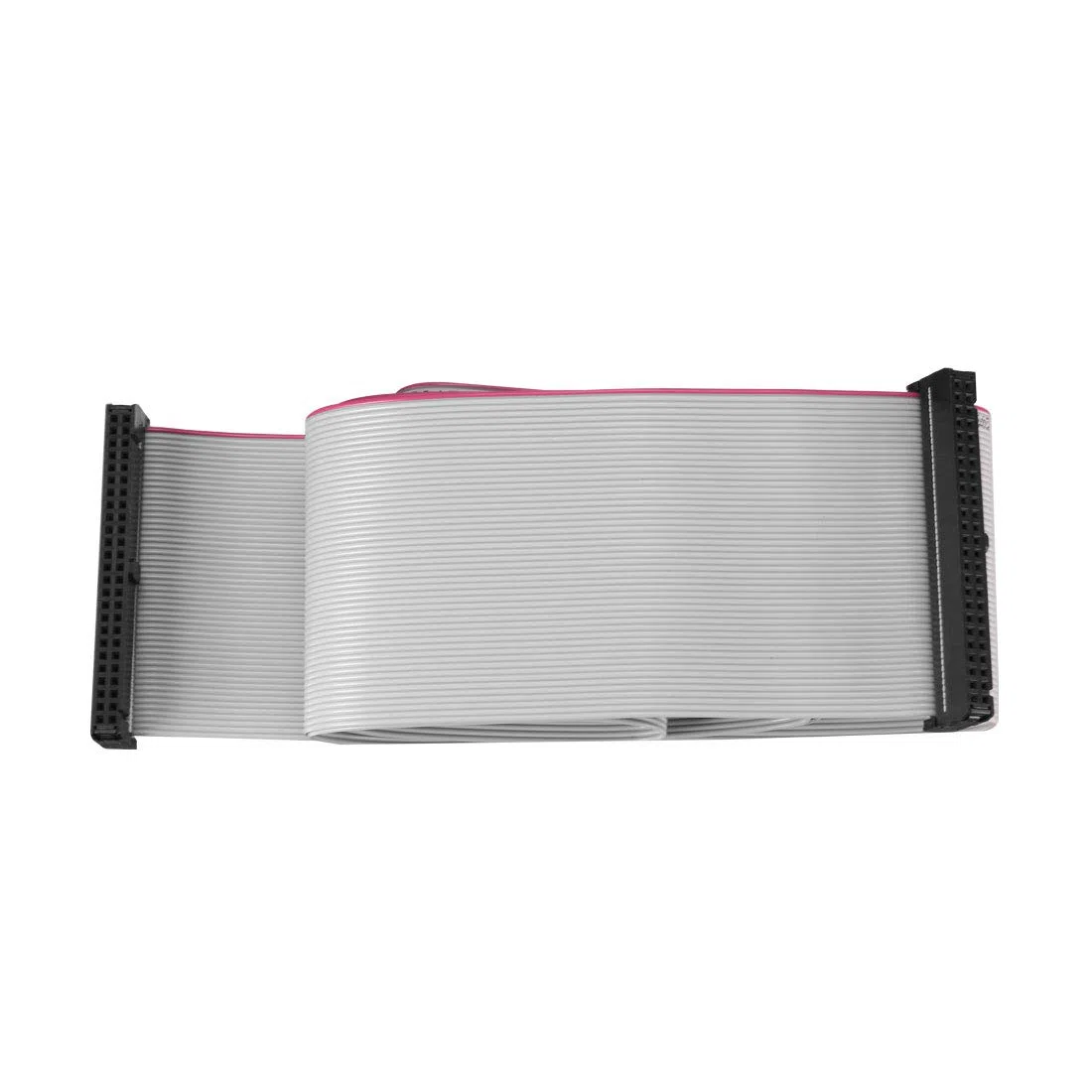 sourcing map IDC Cable de Cinta de Alambre Plano FC/FC Conector Tipo A de 50 Pines 2,54 mm de Paso 1m de Largo
