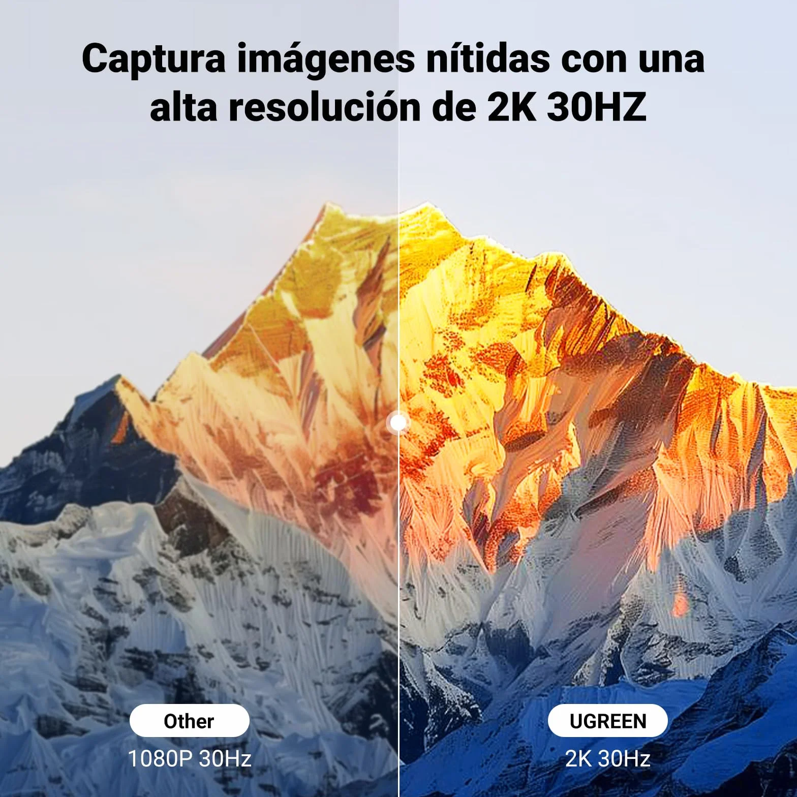 UGREEN Capturadora Vídeo HDMI Entrada 4K 30Hz Captura 2K 30Hz HD Capture Card per Streaming Gaming OBS Paso de señal 4K Compatibile con PC Switch PS5 Xbox MacBook iPad Camera