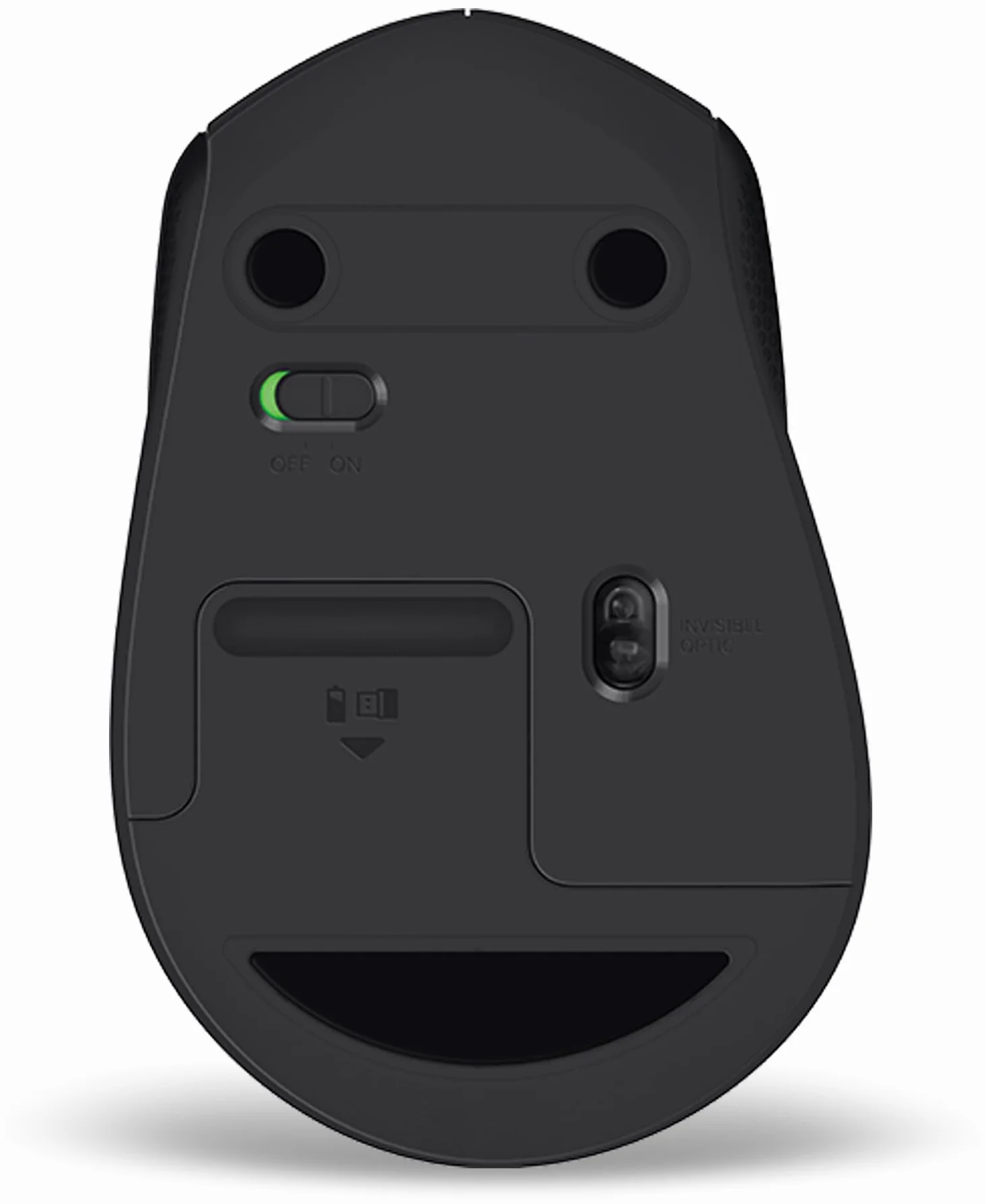 Logitech M330 Silent Plus Ratón Inalámbrico, 2.4GHz, Nano Receptor USB, Seguimiento Óptico, Resolución 1000 dpi, Batería de 2 Años, Compatible con PC, Mac, Portátil, Chromebook - Negro