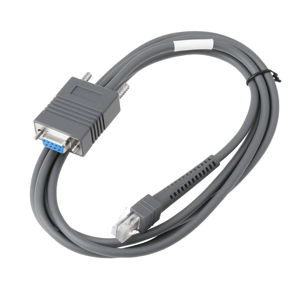 Cable serie de escáner de código de barras de 9 pines CBA-R01-S07PAR compatible con Symbol LS2208 RS232 (2 metros)
