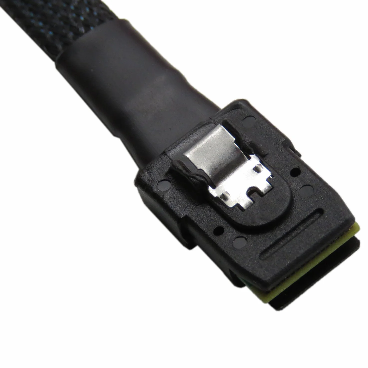 YIWENTEC Mini SAS 36P SFF-8087 a 4 SATA 7Pin 90 Grados Target Hard Disk Data Cable Adaptador de Cable 1 m