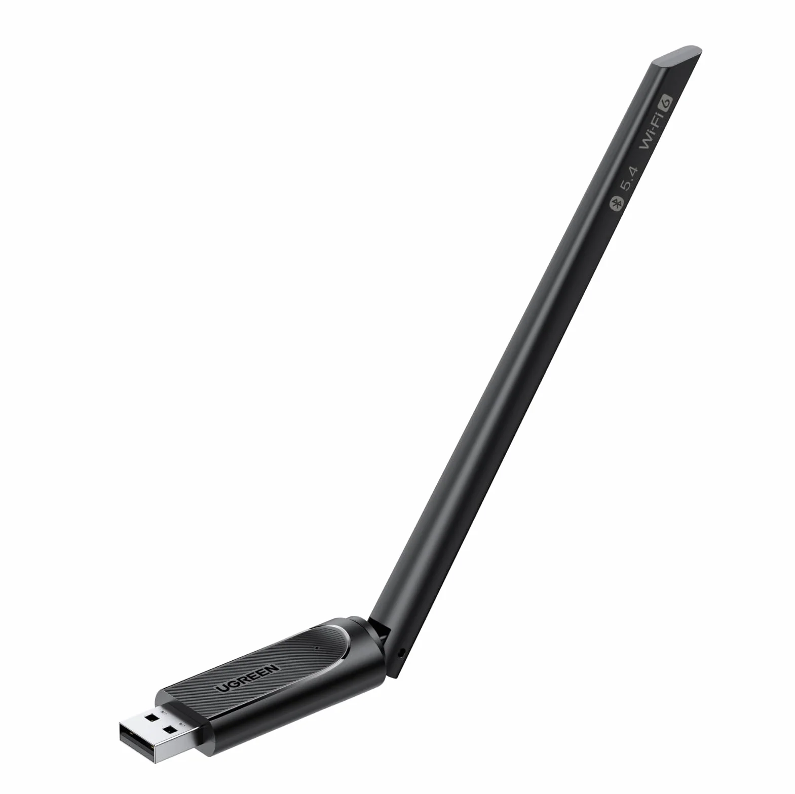 UGREEN 2 en 1 WLAN Stick AX900 Bluetooth 5.4 WiFi 6 USB WLAN Stick Dual Band 2.4G 5GHz Ccontrolador Incorporado Antena 6dBi MU-MIMO WPA2 Adaptador WiFi PC Compatible con Windows 11 10