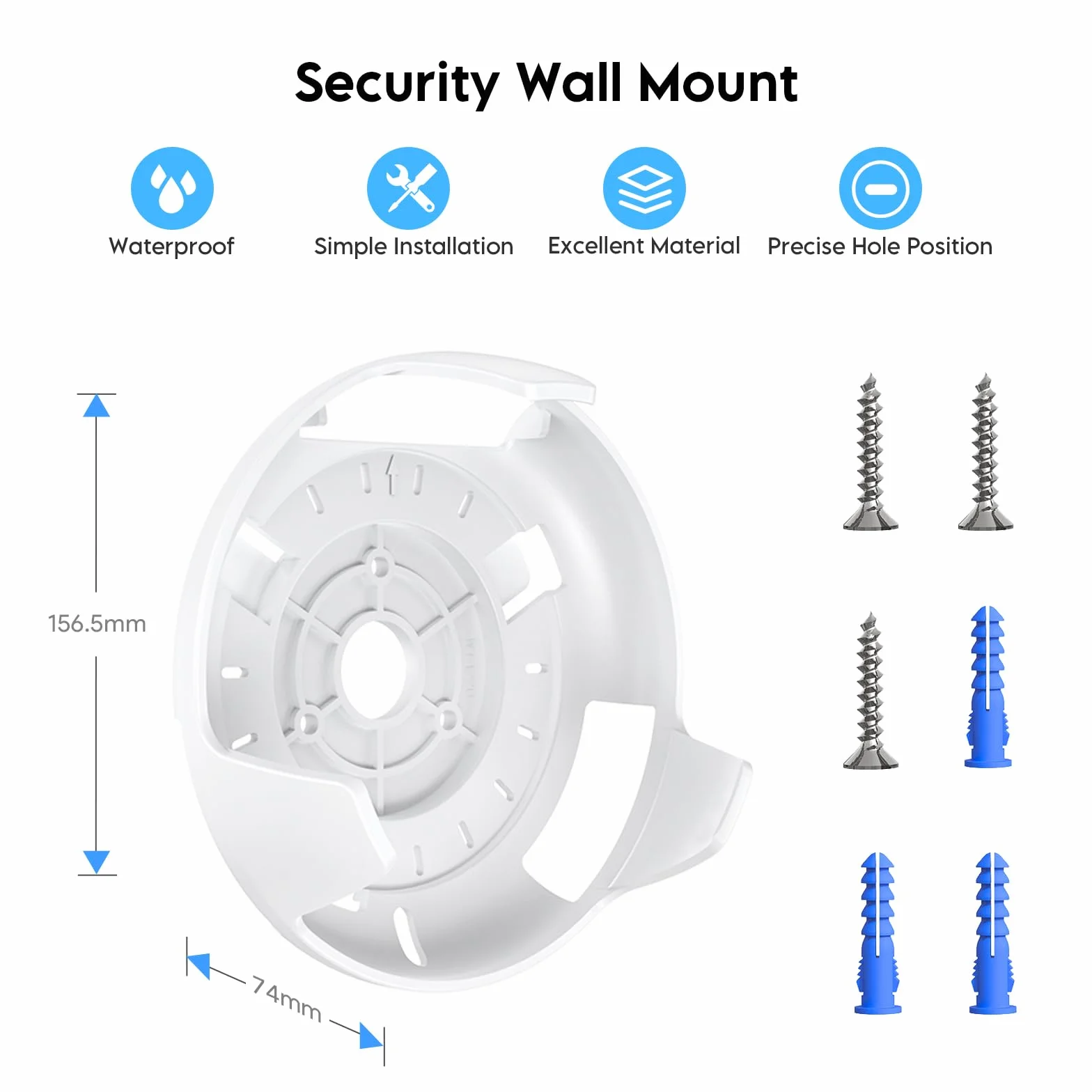 XLTTYWL Deco - Kit de montaje en pared WiFi 7, Deco BE23/BE25/BE3600/BE5000, soporte de montaje en enrutador optimiza el espacio y la gestión de cables para TP Decos 7 sistema Wi-Fi de malla WiFi 7 de