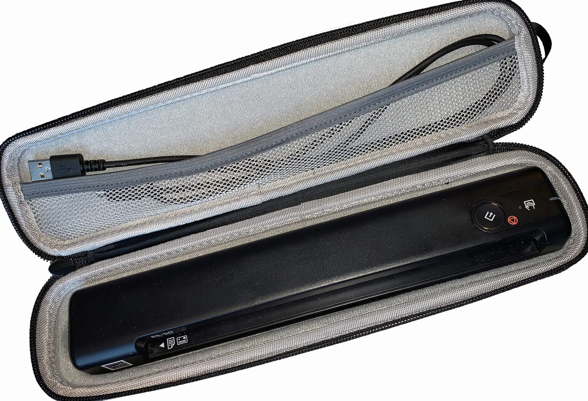 Jourist Estuche de Tapa Dura para escáner Epson Workforce ES-50, ES-60W, DS-70, DS-80W