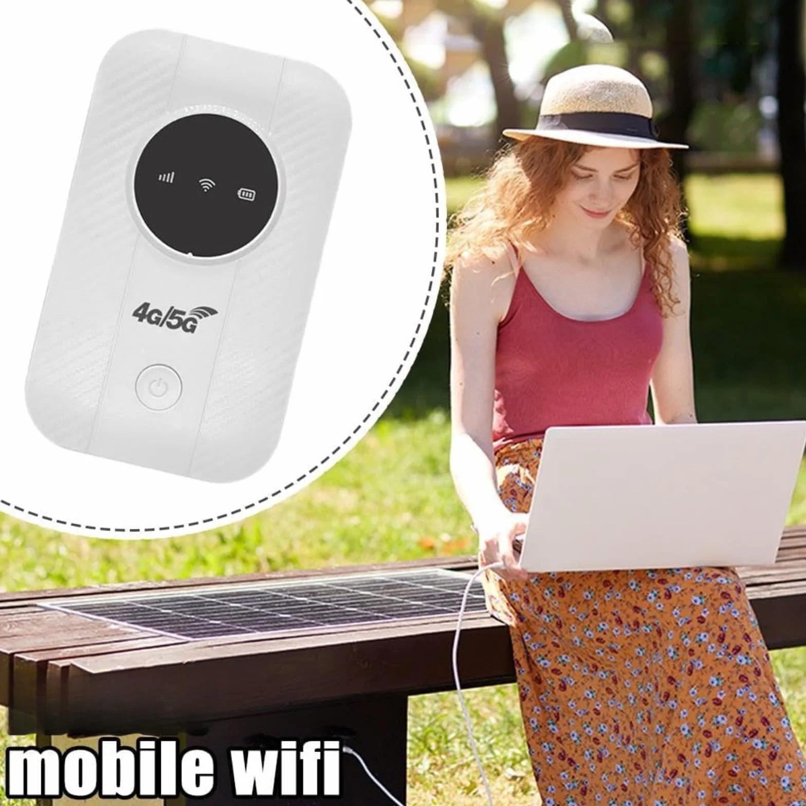 Router WiFi portátil para viajes, enrutador de bolsillo, internet por satélite ilimitado, router inalámbrico móvil, banda ancha móvil, punto de acceso wifi portátil, punto de acceso WiFi temporal