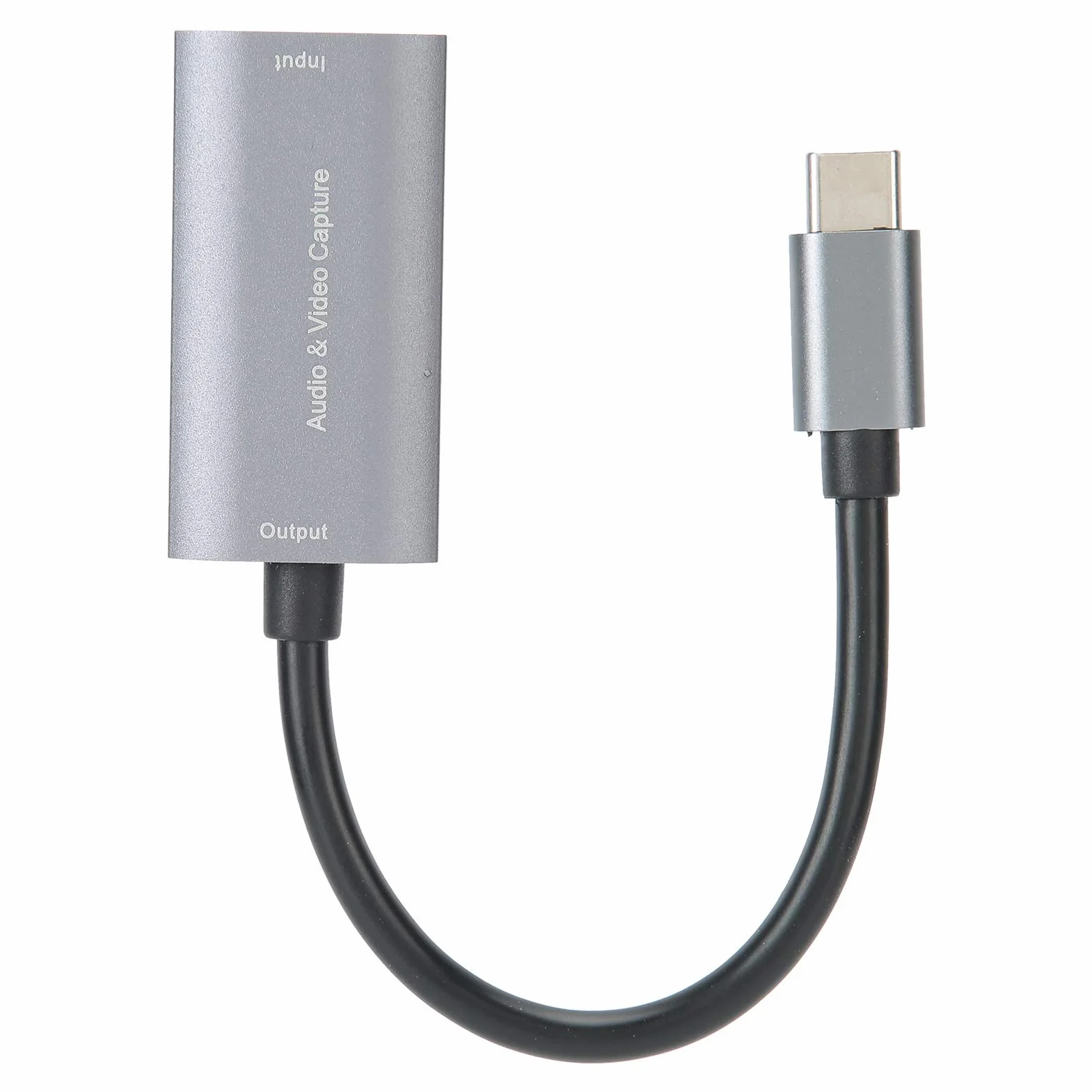 Tarjeta de Captura de Video USB C HDMI a USB C 4K 1080P, Game Live Silver Grey Free Drive Z29A, Tarjeta de Captura de Video para teléfonos móviles, Consolas de Juegos, decodificadores, cámaras