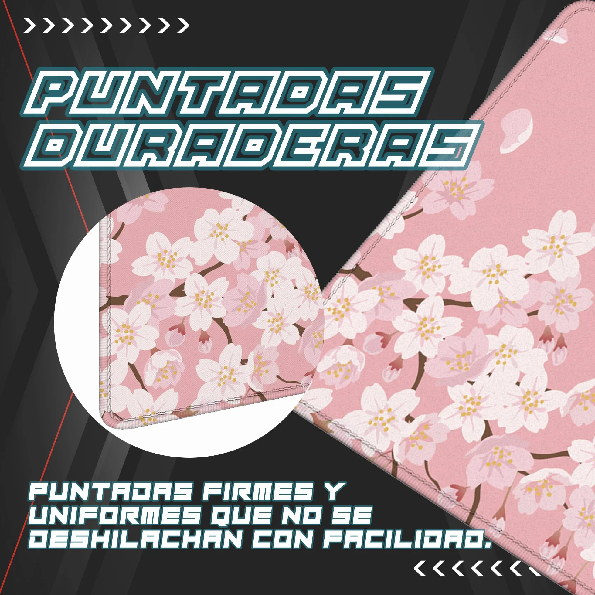 Alfombrilla Ratón XXL | Alfombra Escritorio | Alfombrilla Ratón XL | Alfombrillas Raton Rosa | Alfombrilla Escritorio XXL | Alfombrilla Ratón Gaming - Alfombrilla 900x400 MM (Sakura)