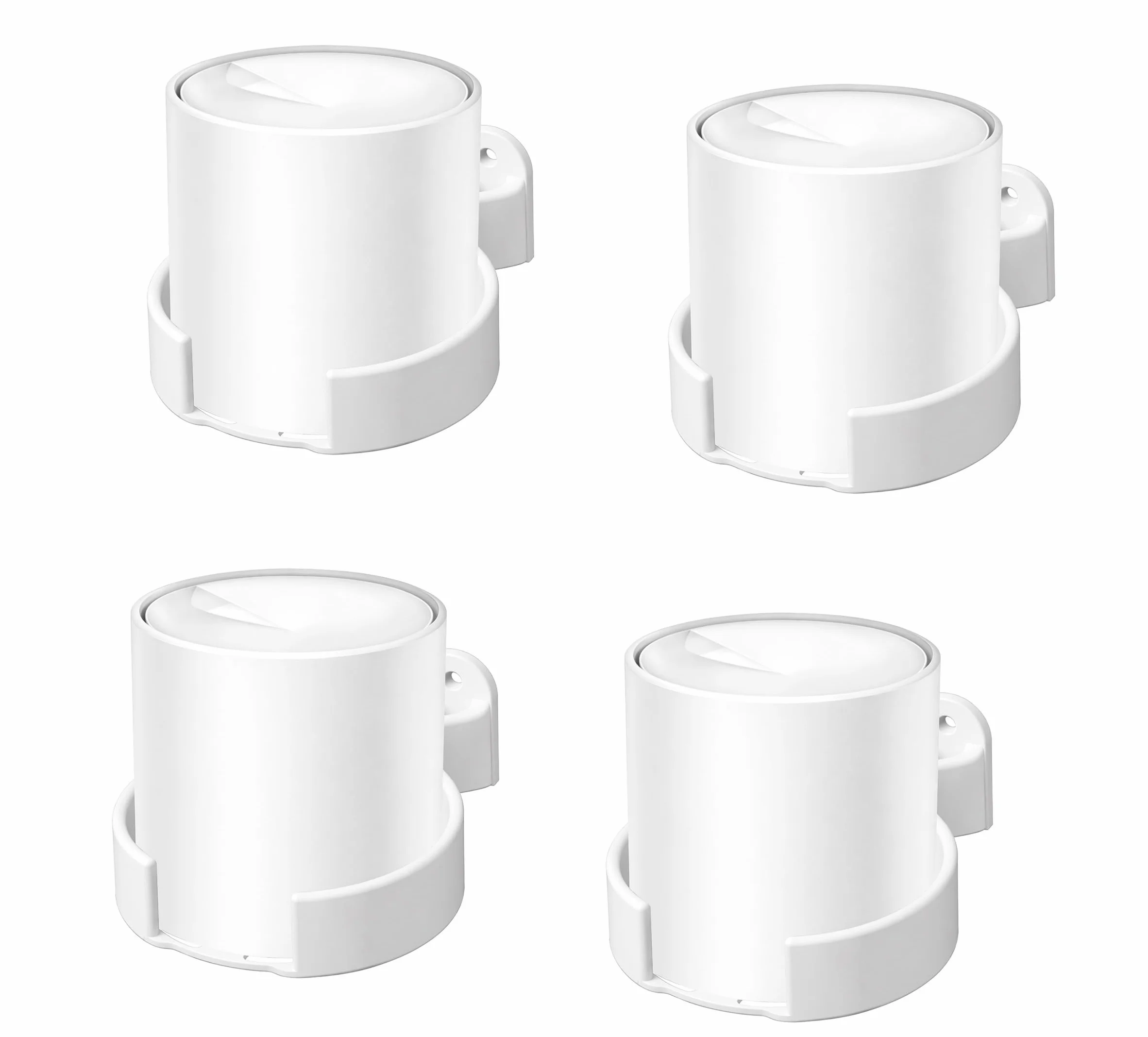 Soporte de Pared Compatible con TP-Link Deco AX1500/AX3000/X10/X20/X50/X60/X1500/X4300 Pro/X5000/X5400 Pro/W3600/W4500/W6000/ Estante de Pared para WiFi Dco 4 Grandes Uds