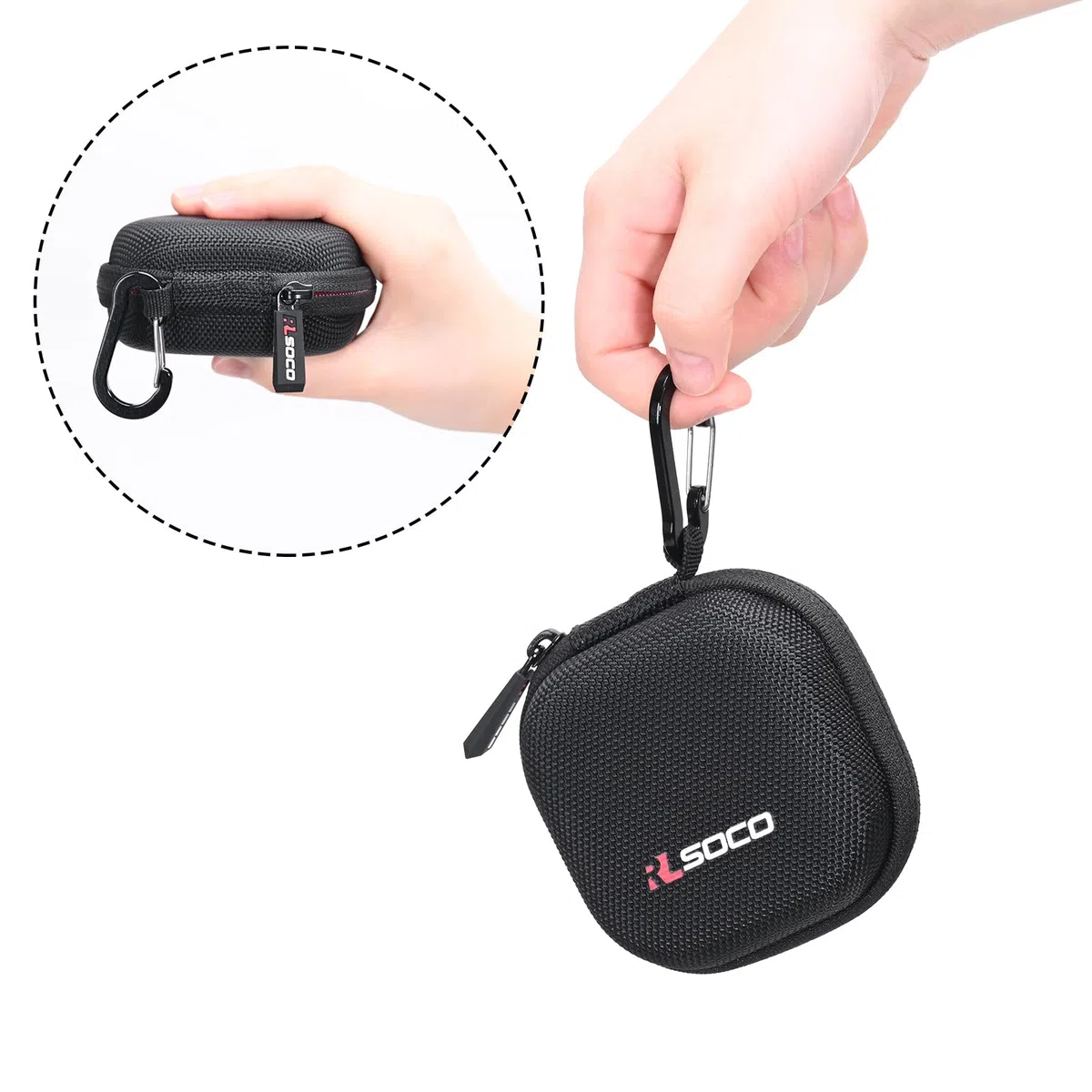 RLSOCO Funda para Crucial X9/X10 Pro /X9 Pro/X10/X6 1TB/2TB/4TB /6TB/8TB SSD Portátil & para Crucial X9 Pro 1TB/2TB/4TB para Mac SSD Portátil