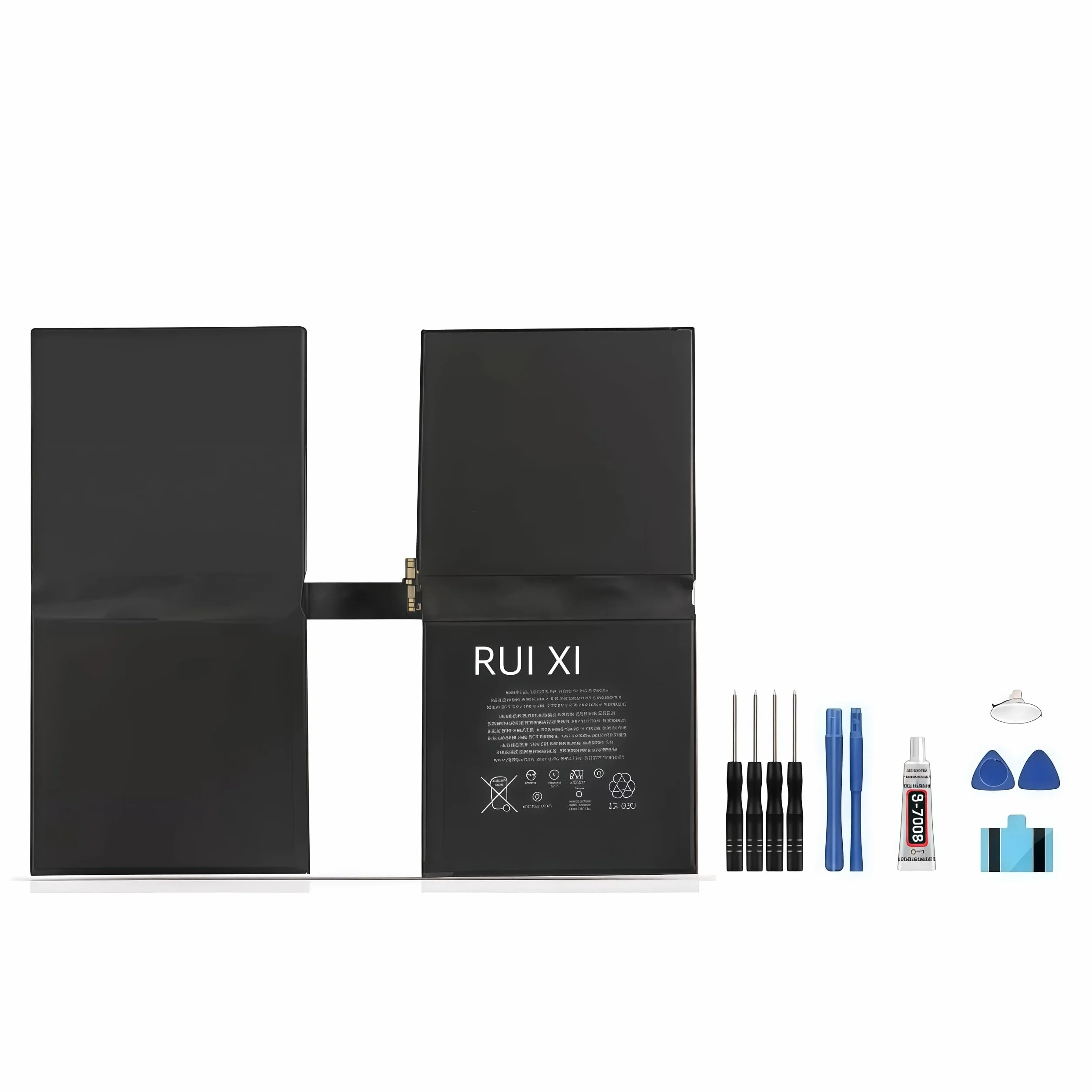 Batería compatible con iPad Pro 12.9 2ª generación 2 A1670 A1671 2017 EMC 3149 3150 WiFi MQEE2LL/A MQDC2LL/A MP6H2LL/A MPL02LL/A MQDA2LL/A MP6G2LL/A 10994mAh A1754 Batería