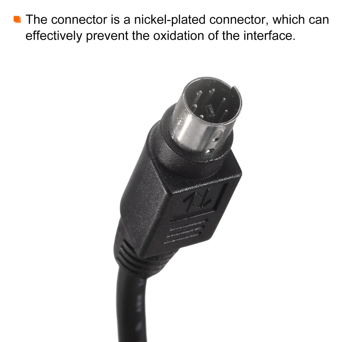 sourcing map PS/2 Ratón y Teclado Extensión Cable 6 Pasadores 4.92 Pies Macho a Macho para PC