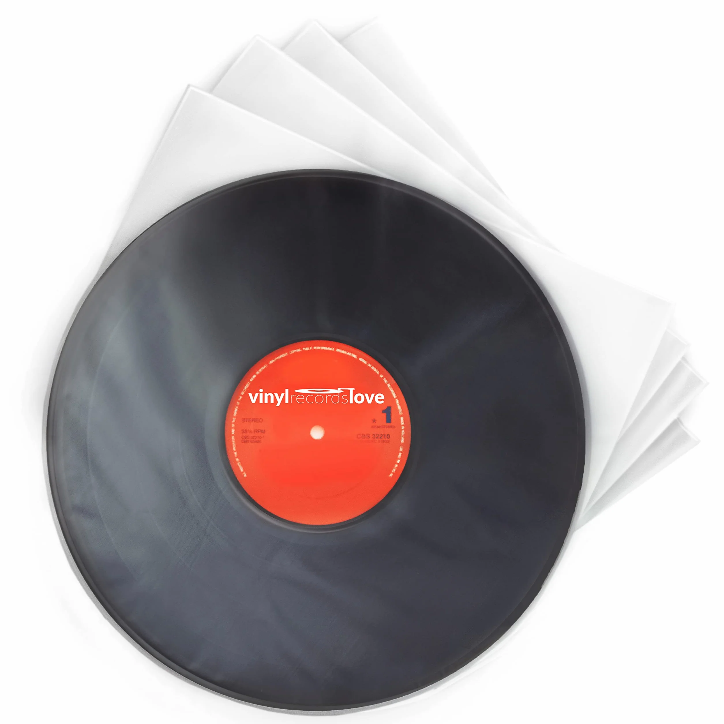 Fundas Interiores para Discos de Vinilo | 50x Fundas vinilo 12" | Fundas para vinilo discos LP | Muy transparentes y robustas | Protección óptima | | Fundas protectoras vinilos antiestáticas