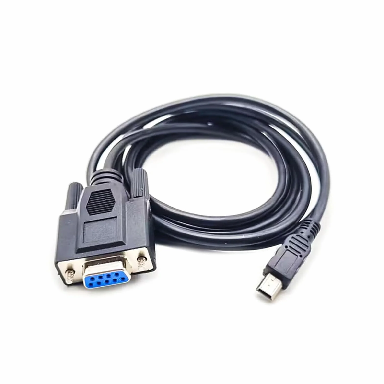 Elecbee Mini USB a Rs232 Adaptador serie Rs232 DB9 Cable convertidor hembra 1 metro