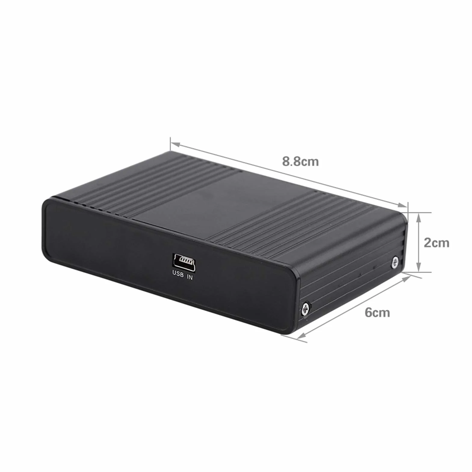 Tarjeta de Sonido Externa USB 2.0 Adaptador de Sonido Envolvente 5.1 de 6 Canales, con Salida de Audio Digital S/PDIF, para PC
