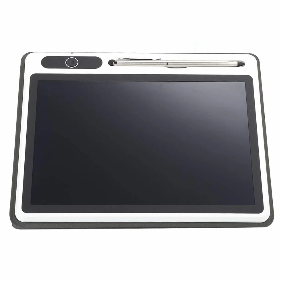 Bloc de notas electrónico Protable Bloc de notas electrónico Tableta LCD Almohadilla de dibujo Suministros comerciales Herramienta de pintura a mano(black)