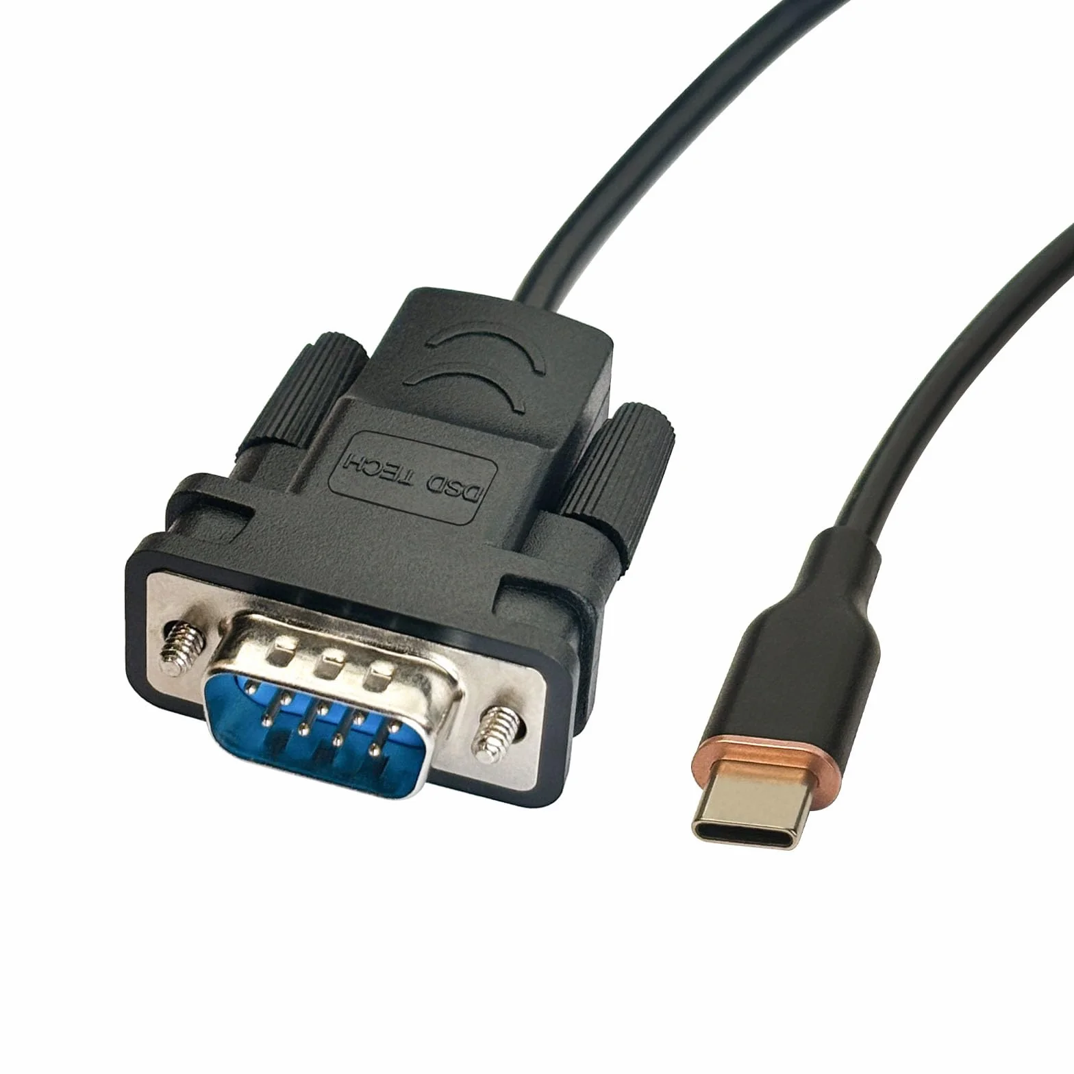 DSD TECH SH-RS232M Cable serie USB-C a RS232 DB9 con chip FTDI para Windows Linux Mac