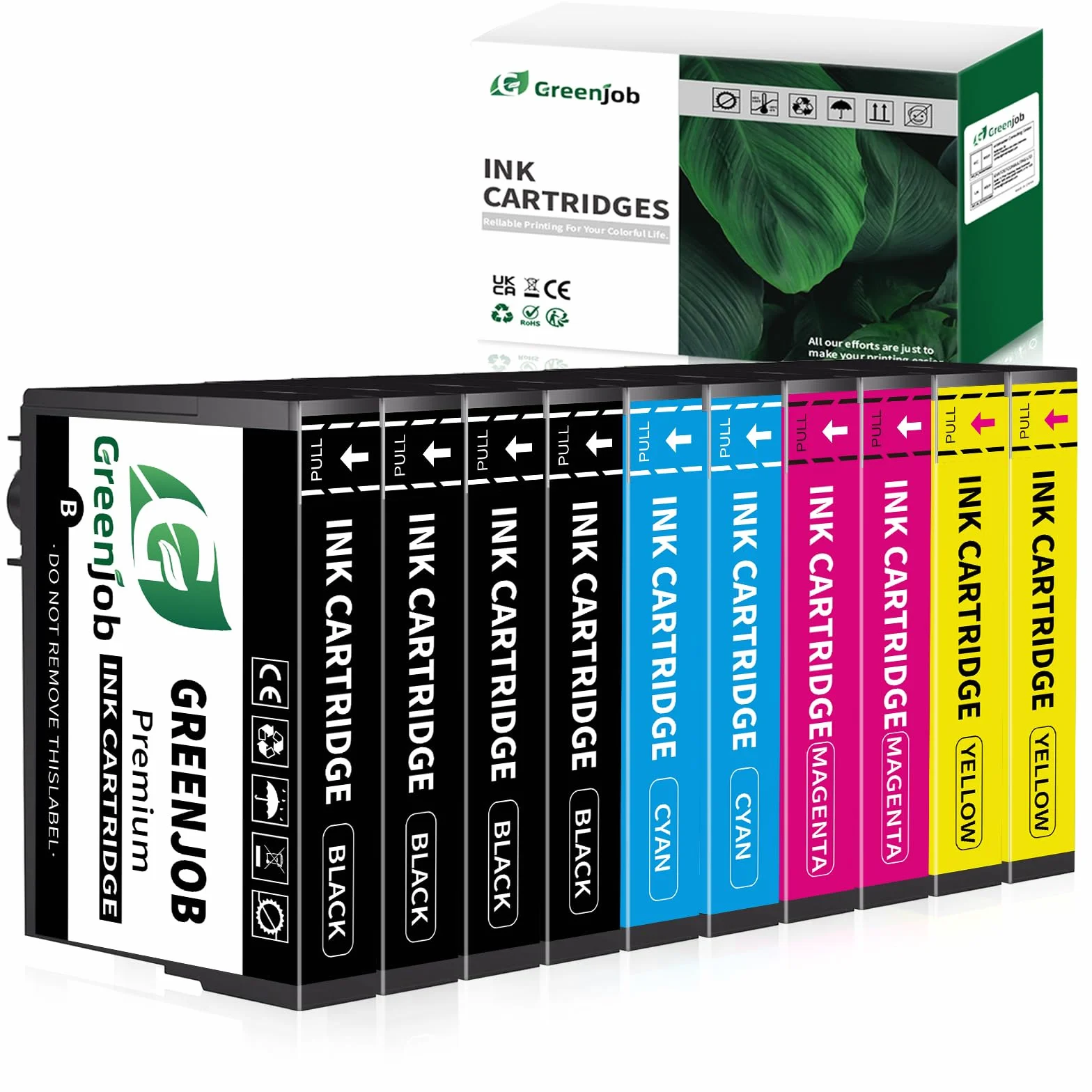 Compatible 604XL Cartucho de Tinta Compatible con Epson 604XL 604 XL para Expression Home XP-2200 XP-2205 XP-3200 XP-3205 XP-4200 XP-4205, Workforce WF-2910 WF-2930 WF-2935 (10 Paquetes)