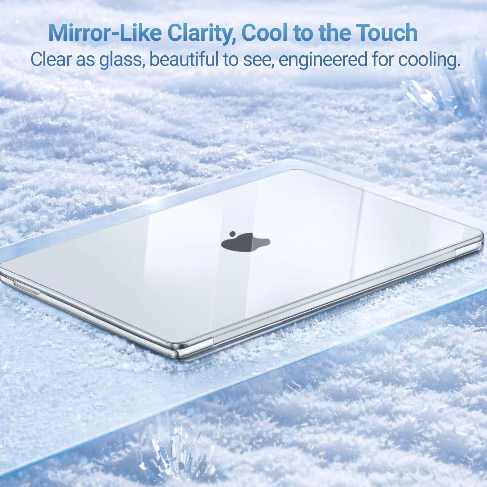 MOSISO 3 en 1 Funda Compatible con MacBook Neo 13 Pulgadas 2026 Modelo A3404 con Chip A18 Pro, Carcasa Dura para MacBook Neo 13"&Cubierta Teclado&Pantalla Protector, Cristal Claro