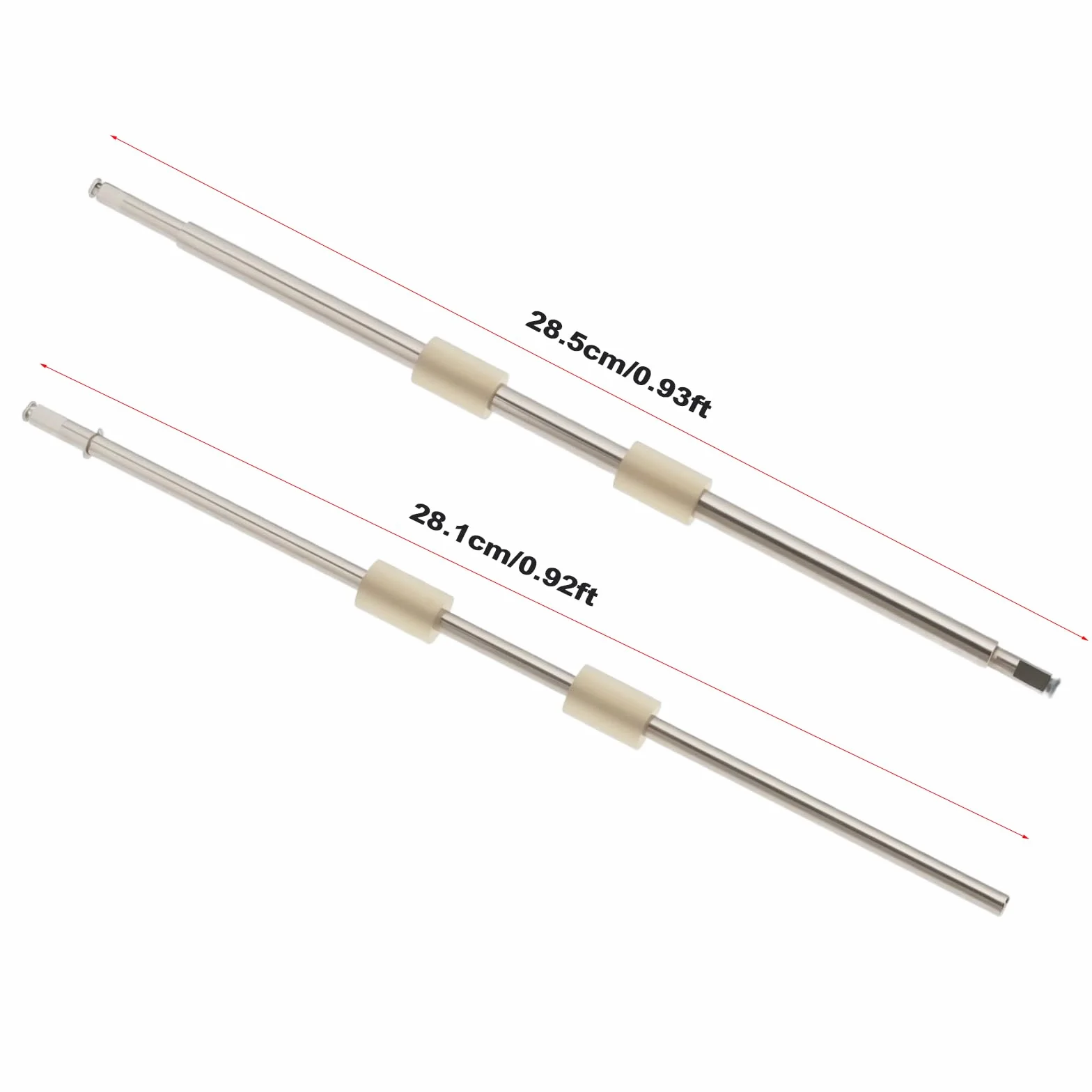 EMSea 1 Par de Rodillos de Repuesto para Escáner (salida Y Alimentación) PA03630-Y215 PA03630-G205 Compatible con Fujitsu Fi-6140z/6230z/6240z 28,5 Cm Y 28,1 Cm