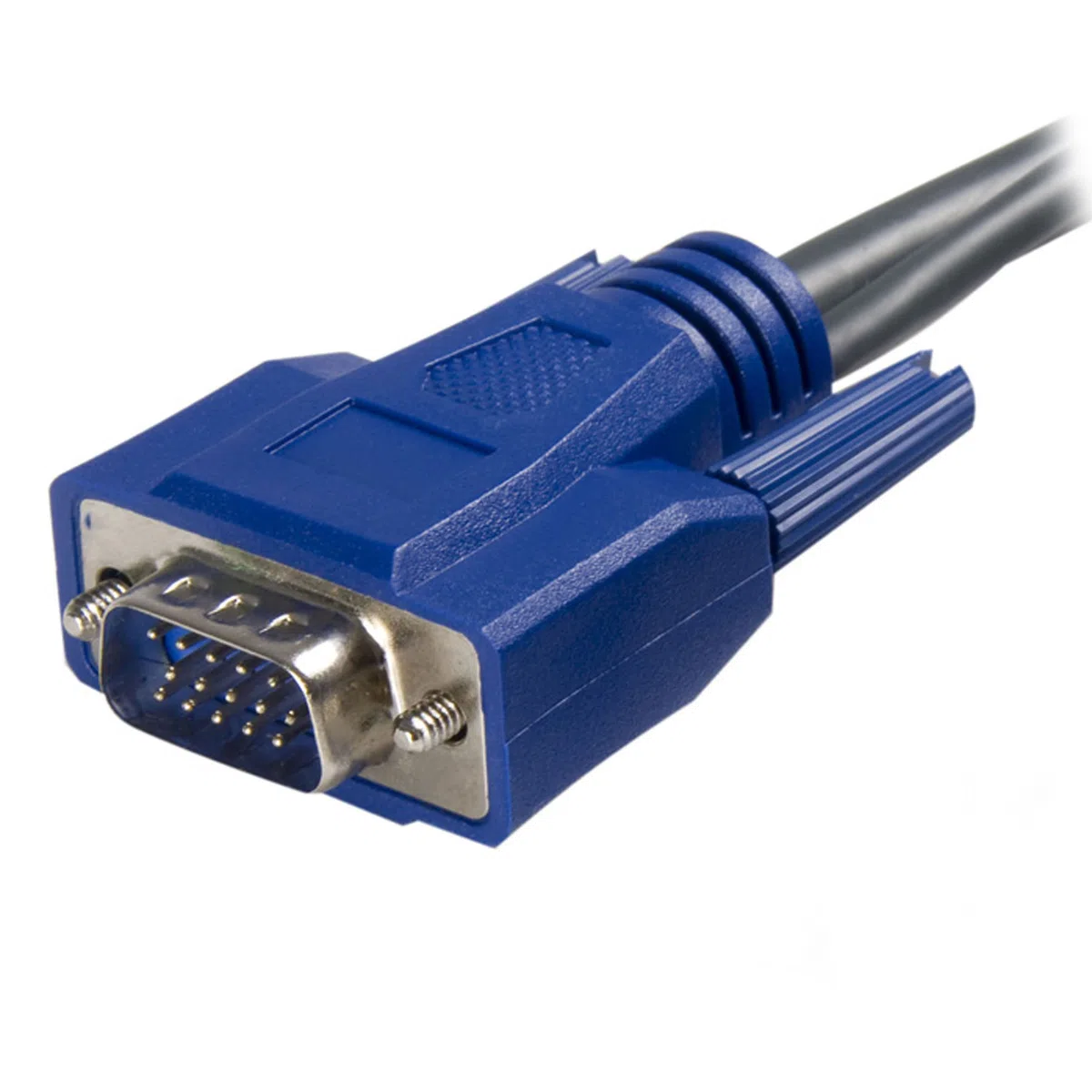StarTech.com Cable KVM Ultra Thin Delgado de 3m VGA USB 2-en-1 para uso en Conmutador Switch KVM - 2x HD15 Macho - 1x USB A Macho