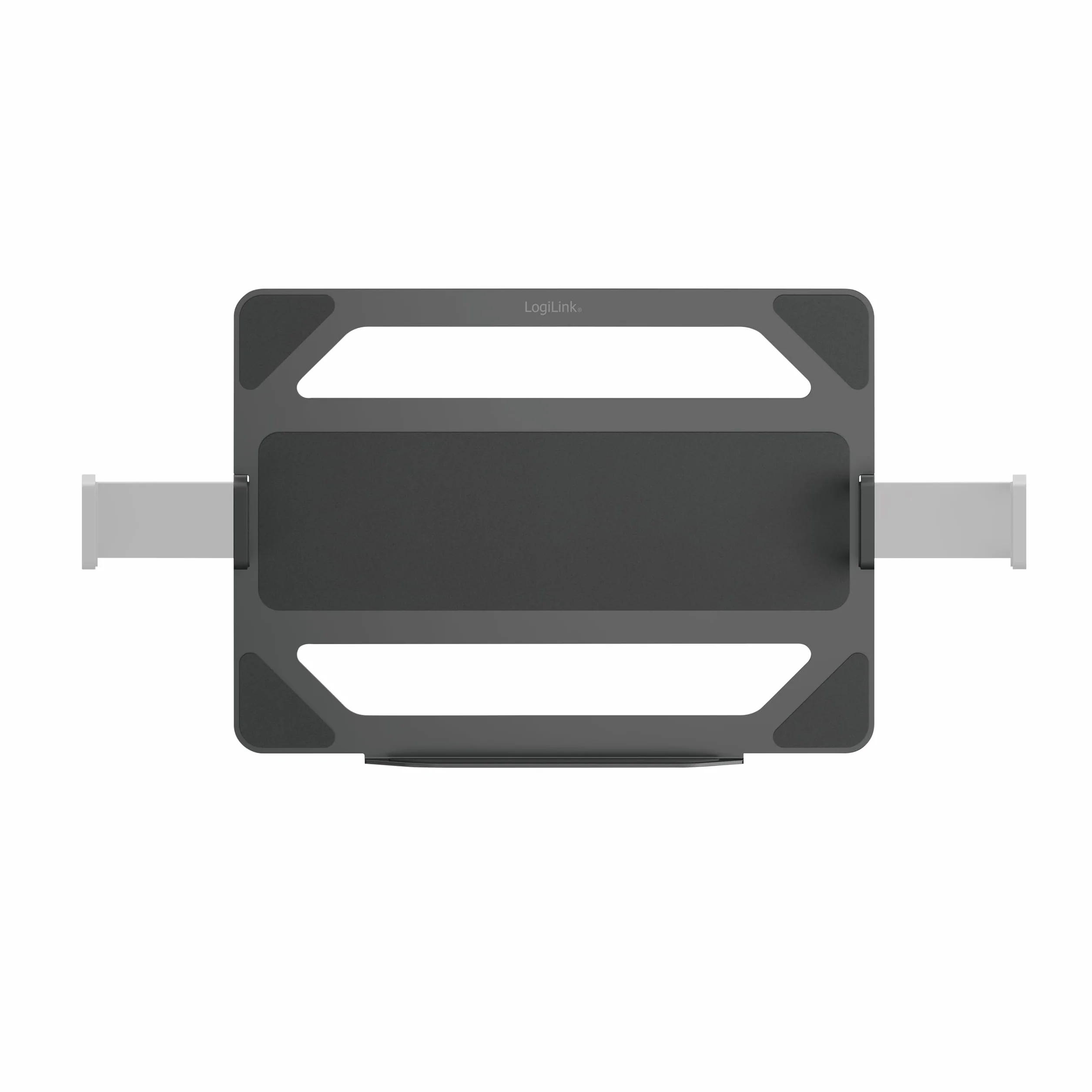 LogiLink BP0203 - Soporte para portátil para Brazo de Monitor, Apto para Dispositivos de 11,6 a 17,3 Pulgadas, máx. 9 kg