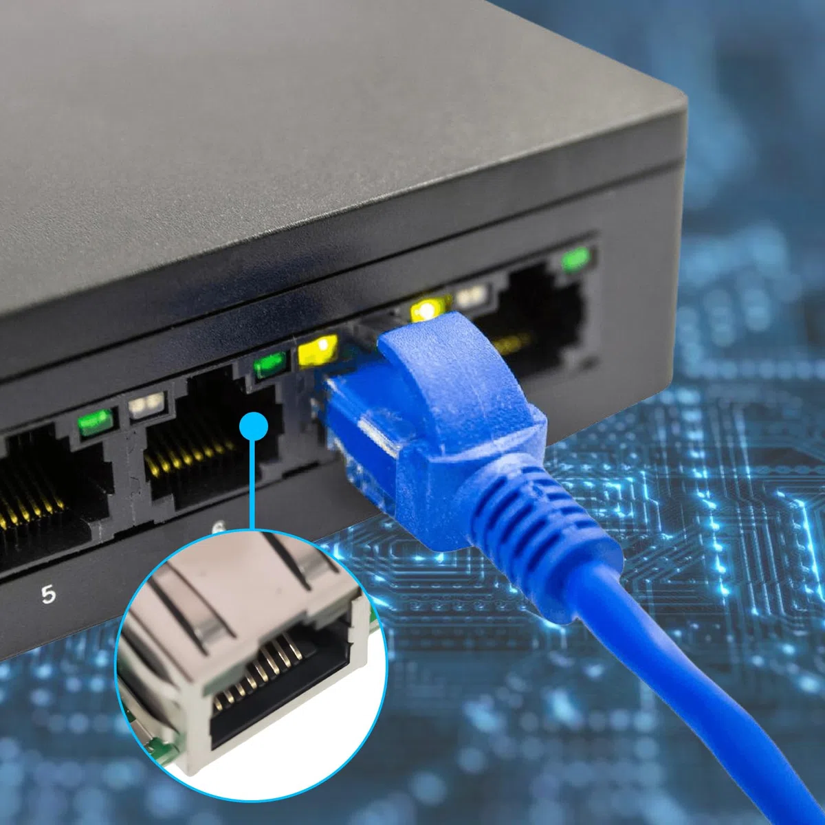 Leikurvo 2 Piezas USR-ES1 W5500 módulo de Red Ethernet SPI a LAN TCP IP STM32 Interfaz, convertidor Ethernet TCP/IP Mod Compatible WIZ820Io Interfaz 3.3V 5V