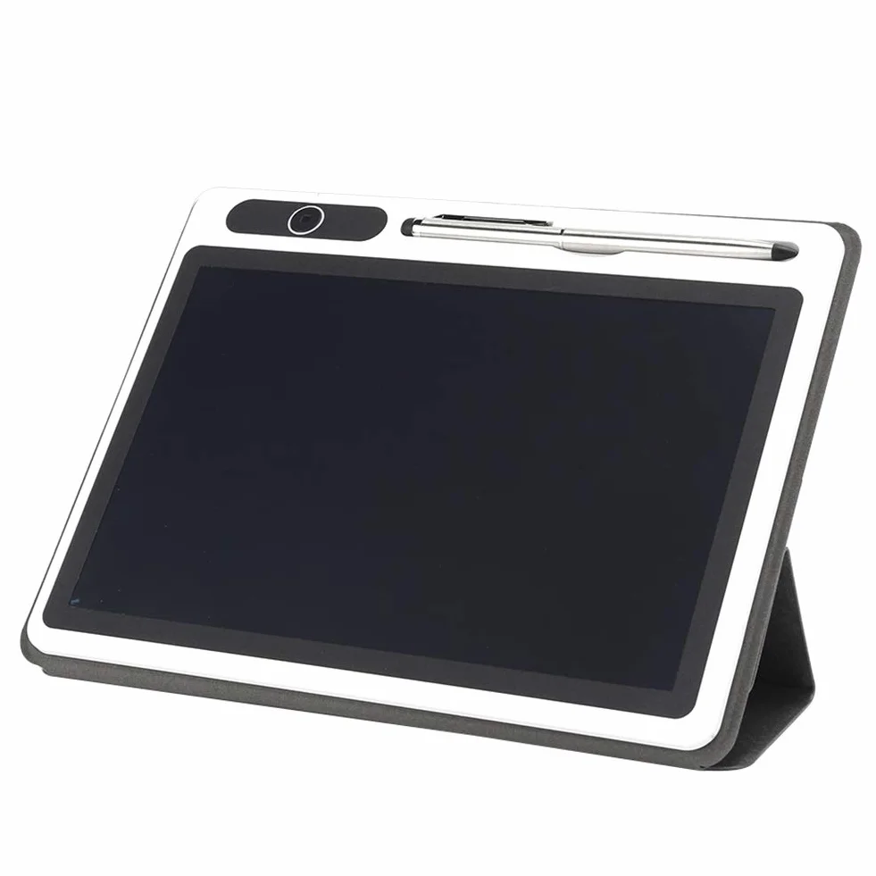 Bloc de notas electrónico Protable Bloc de notas electrónico Tableta LCD Almohadilla de dibujo Suministros comerciales Herramienta de pintura a mano(black)