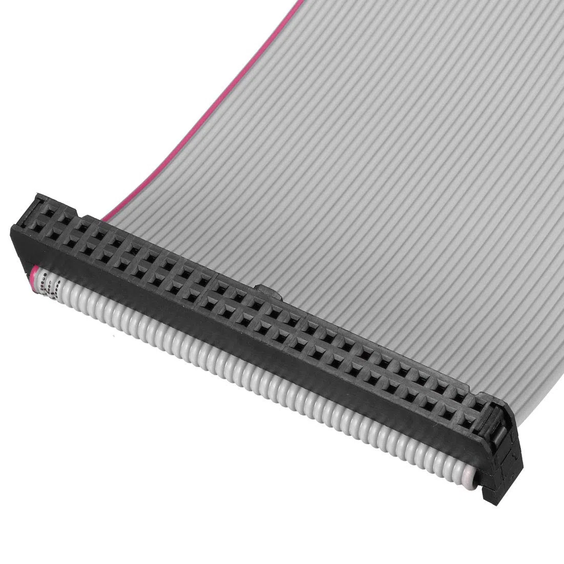 sourcing map IDC Cable de Cinta de Alambre Plano FC/FC Conector Tipo A de 50 Pines 2,54 mm de Paso 1m de Largo