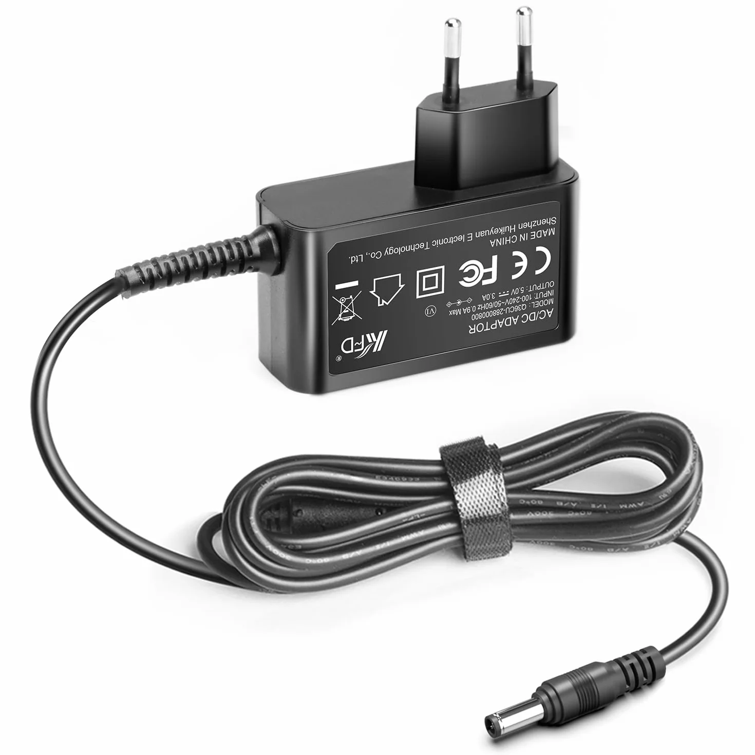 KFD 5V 3A Adaptador de Corriente Cargador para Brother ADS-1190 ADS-1200 ADS-1250W ADS-1300 ADS-1700W Compact Color Desktop Scanner ADS1700WUN1 SA-AD-001 US UU318-0530 Fuente de Alimentación Charger