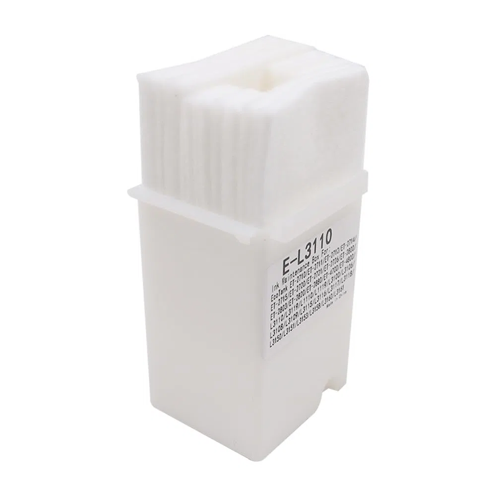 Sarini Tanque de Tinta Residual de 3 Piezas, Caja de Mantenimiento con Esponja para Impresora EcoTank ET-2810 ET-2812 ET-2814 ET-2803 ET-2715 ET-2720 ET-2721 ET-2726