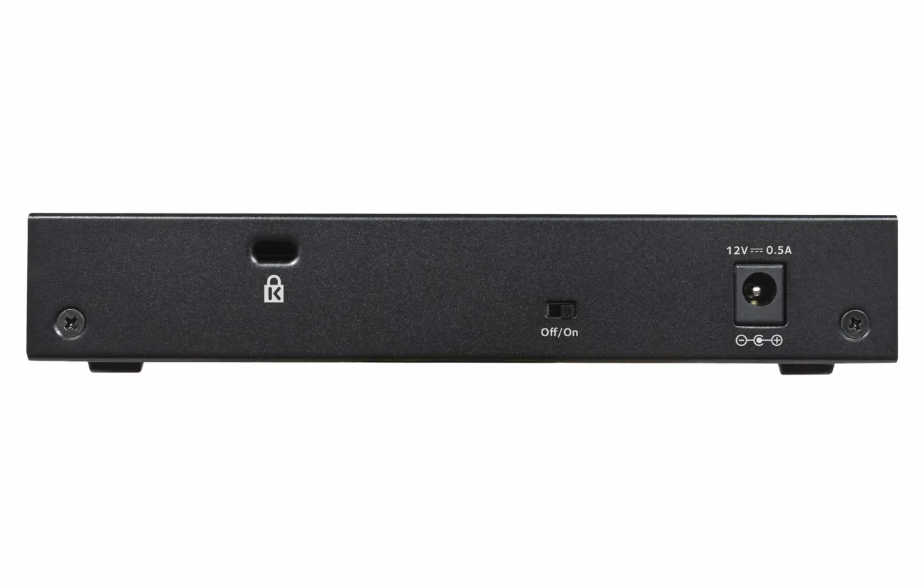 NETGEAR Switch Gigabit Ethernet no gestionado de 8 Puertos (GS308) | Plug and Play | Funcionamiento silencioso | Montaje en sobremesa o Pared