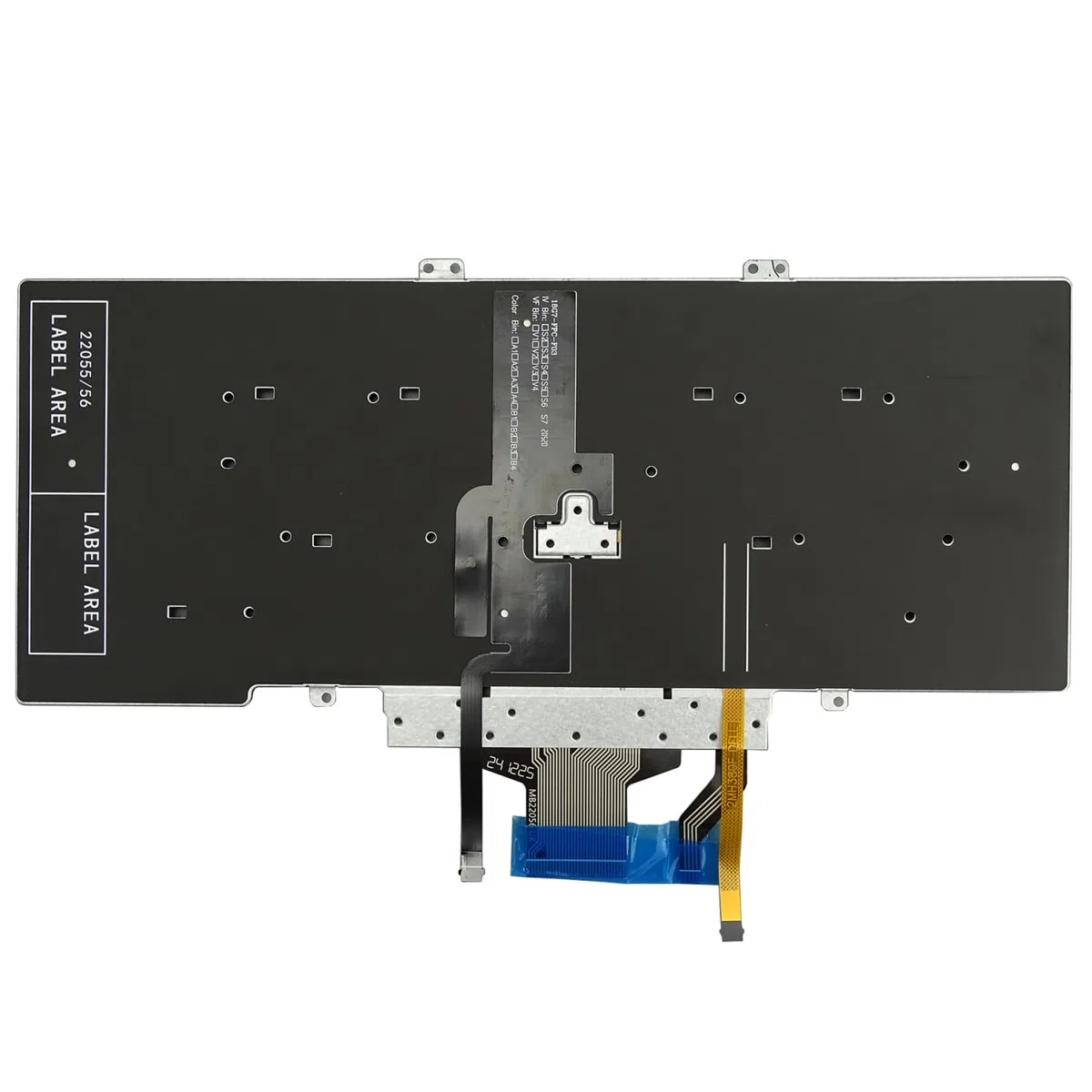 Teclado portátil para Dell Latitude 5400 5401 5410 5411 7400 7410 con retroiluminación (Español, Retroiluminación)
