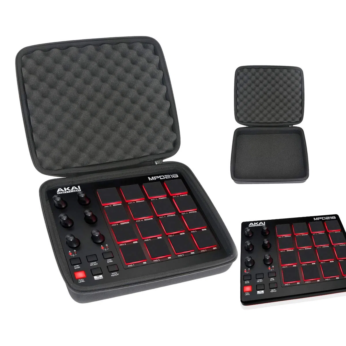 Duro Viajar Caso Cubrir para AKAI MPD 218 Professional Controlador por co2CREA