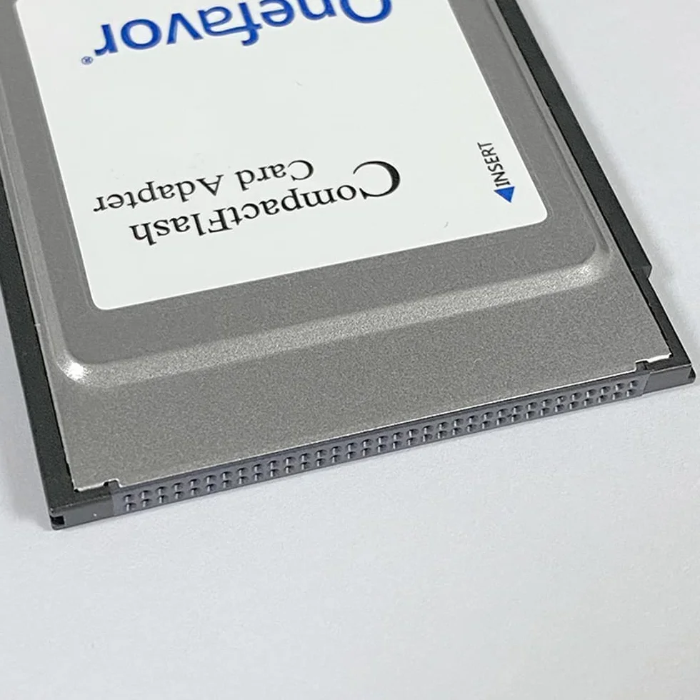 Tarjeta de memoria Compact Flash 128 MB 256 MB 512 MB CF 1 GB 2 GB 4G para máquina de control numérico CNC IPC adaptador PCMCIA (con tarjeta CF de 512 MB)
