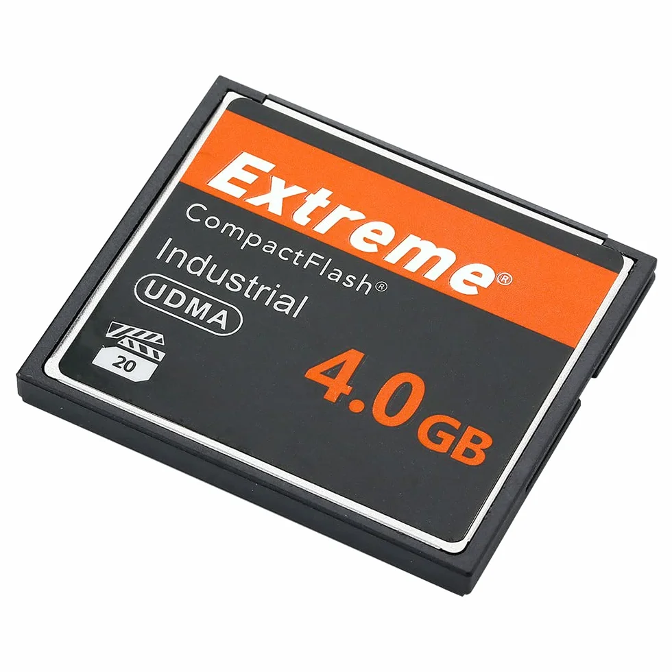 Extreme - Tarjeta de memoria flash compacta de 4 GB, tarjeta CF original para fotógrafo, videógrafo, entusiasta