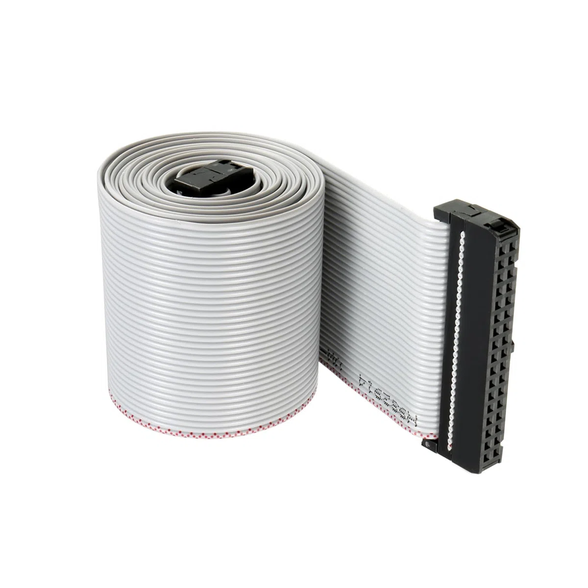 DMiotech 34 Pines Tipo-c Largo 128 Cm 2,54 mm IDC Gris Cable Plano Cinta Cable