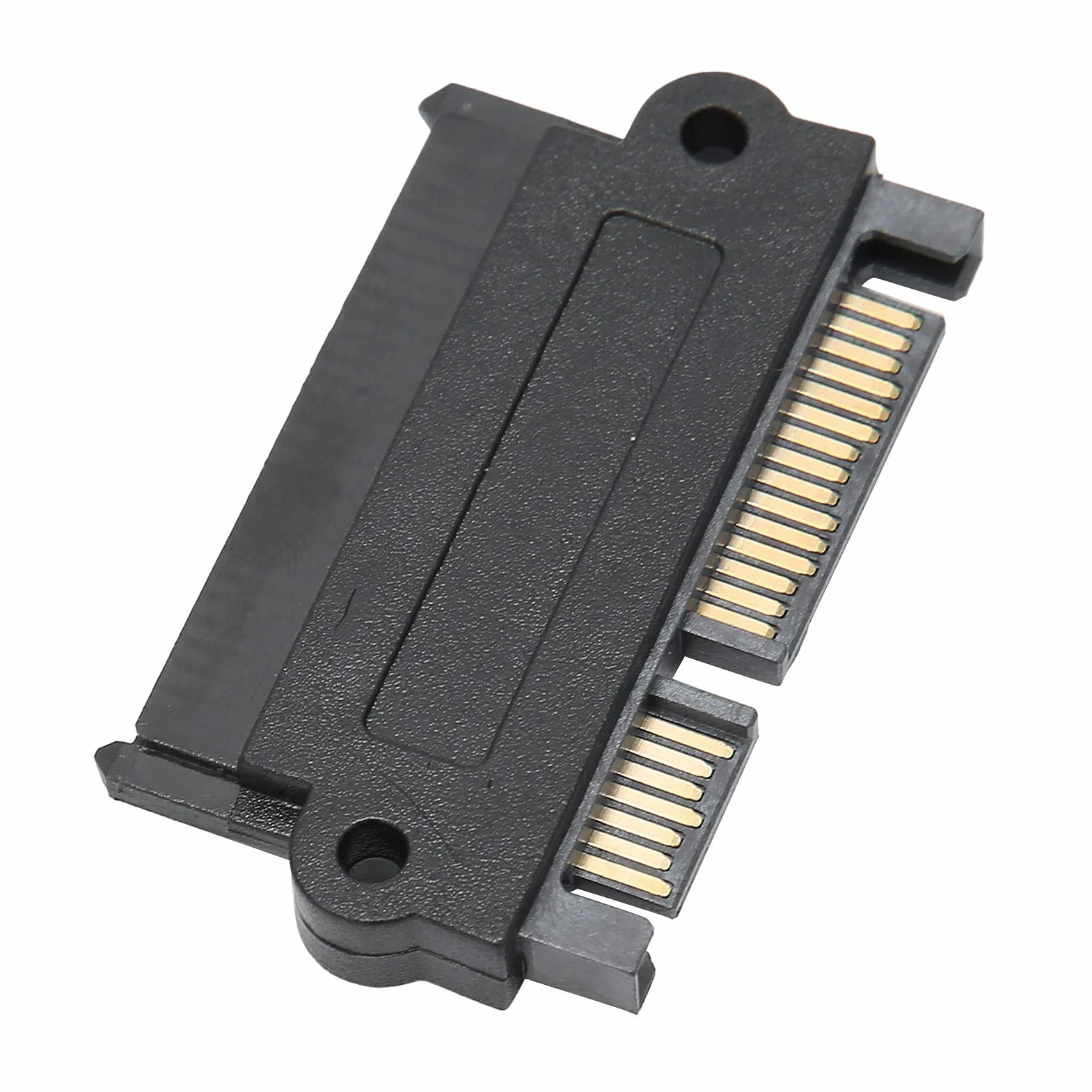 KIMISS Adaptador de Puerto SAS a Sata Adaptador de Disco Duro a Placa Base Adaptador de Carcasa de Plástico Puerto SAS a Sata Disco Duro a Placa Base Convertidor de 15 Pines Sff8482